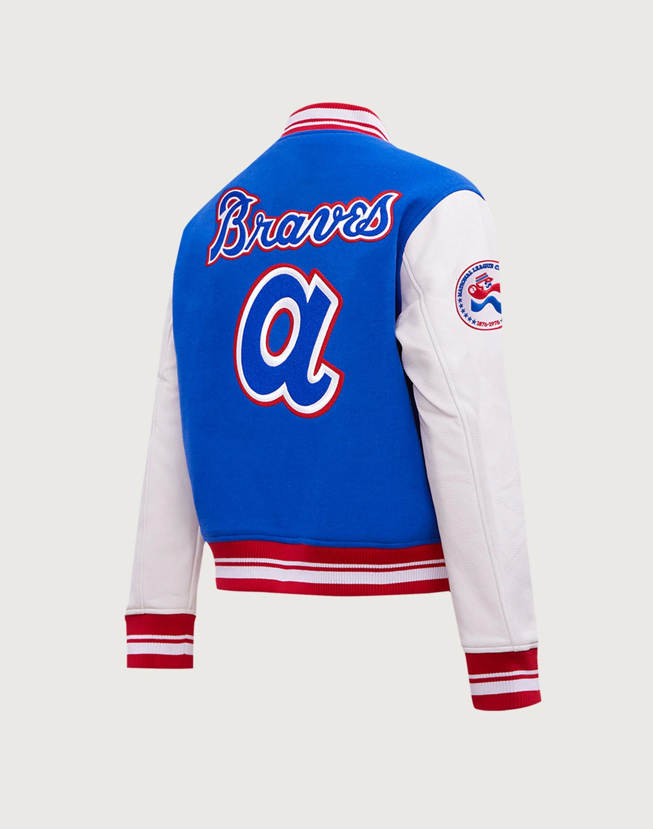 Pro Standard Atlanta Braves Retro Classic Wool Varsity Jacket