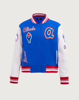 Pro Standard Atlanta Braves Retro Classic Wool Varsity Jacket