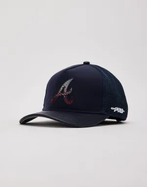 Pro Standard Atlanta Braves Rhinestone Trucker Hat