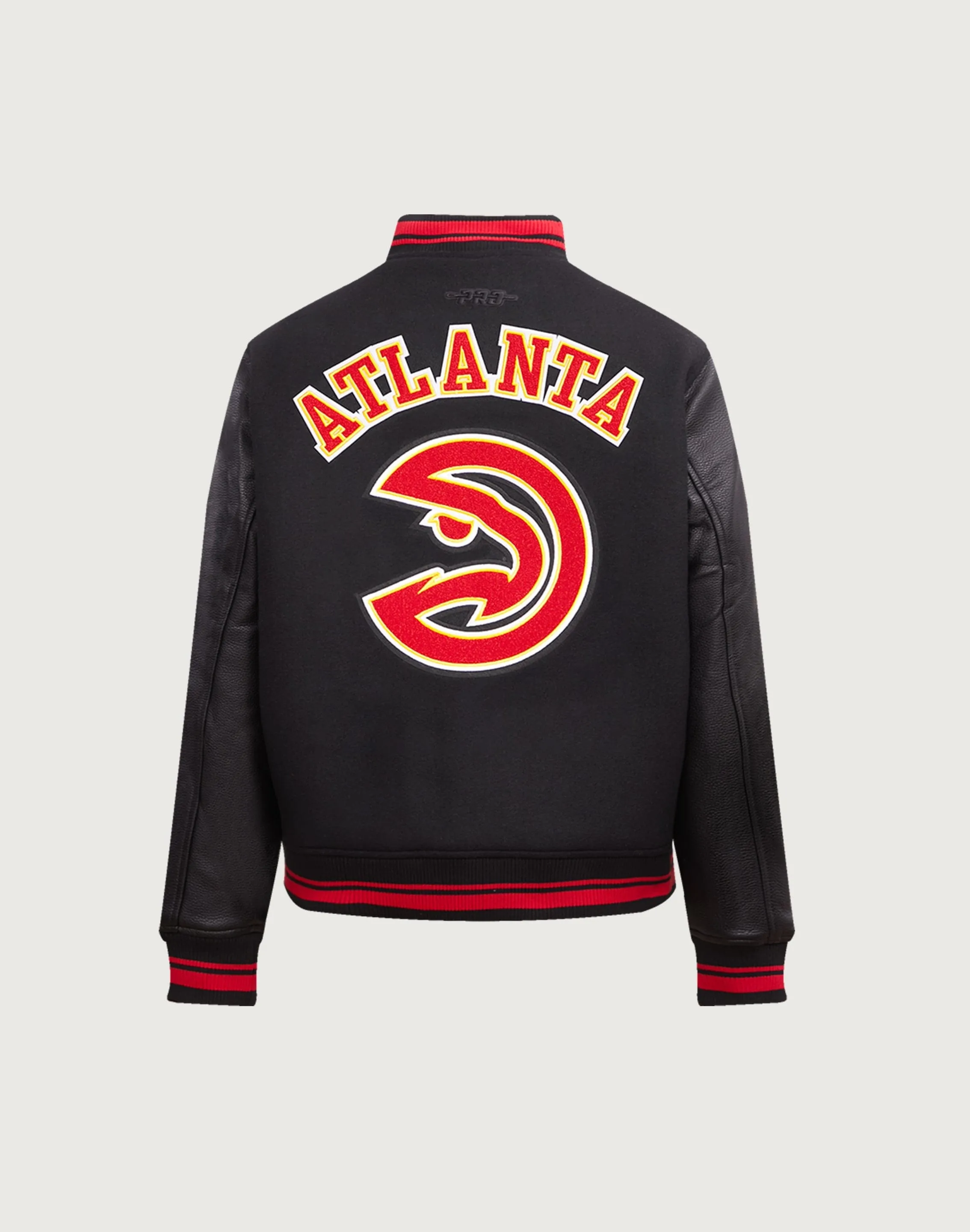 Pro Standard Atlanta Hawks Retro Classic Rib Wool Varsity Jacket