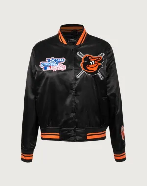 Pro Standard Baltimore Orioles Mashup Rib Satin Jacket