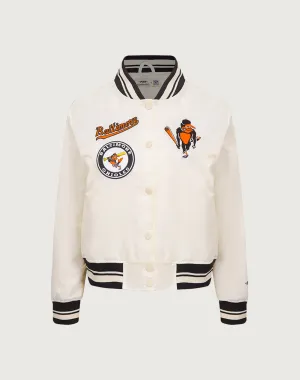 Pro Standard Baltimore Orioles Retro Classic Rib Satin Jacket
