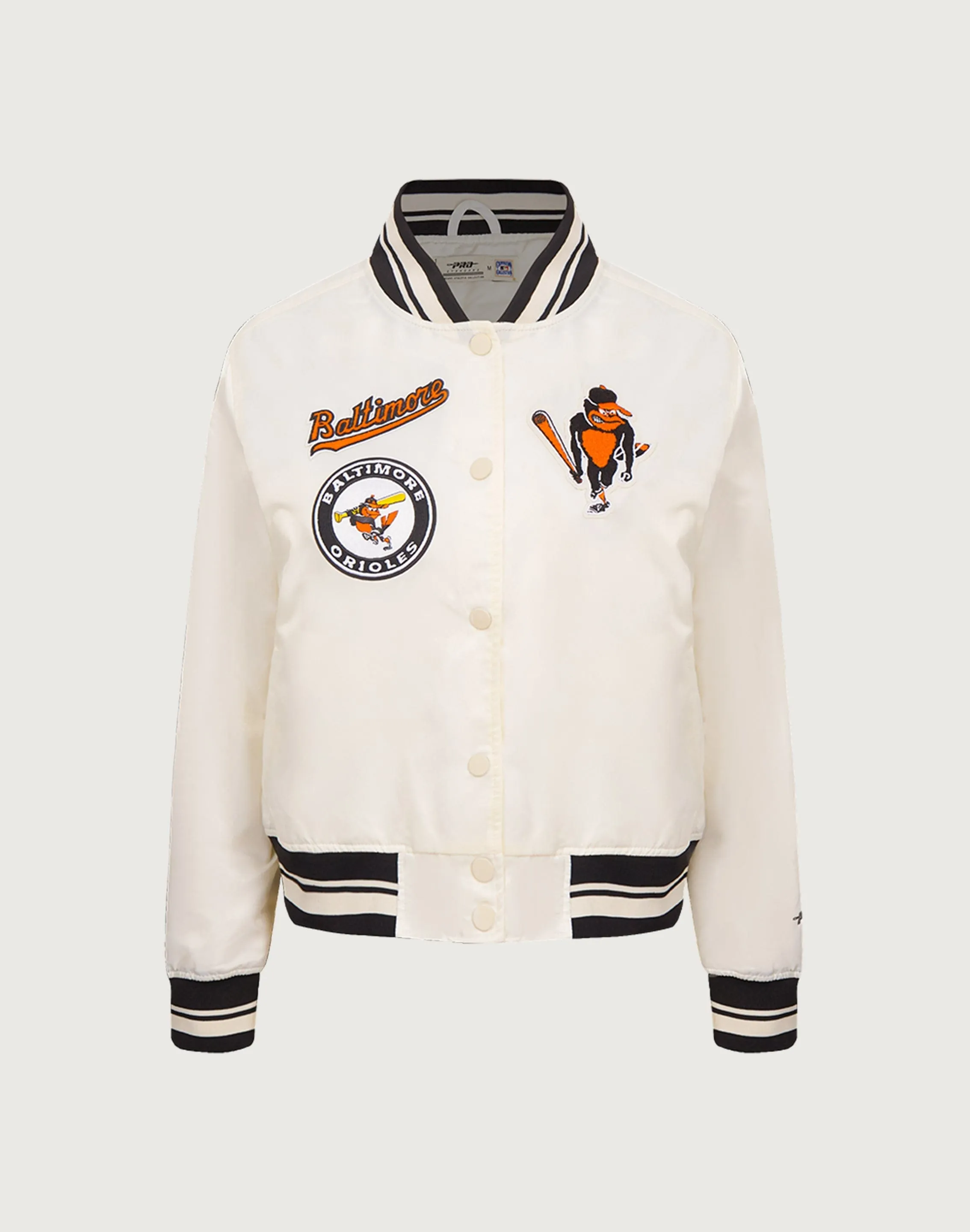 Pro Standard Baltimore Orioles Retro Classic Rib Satin Jacket