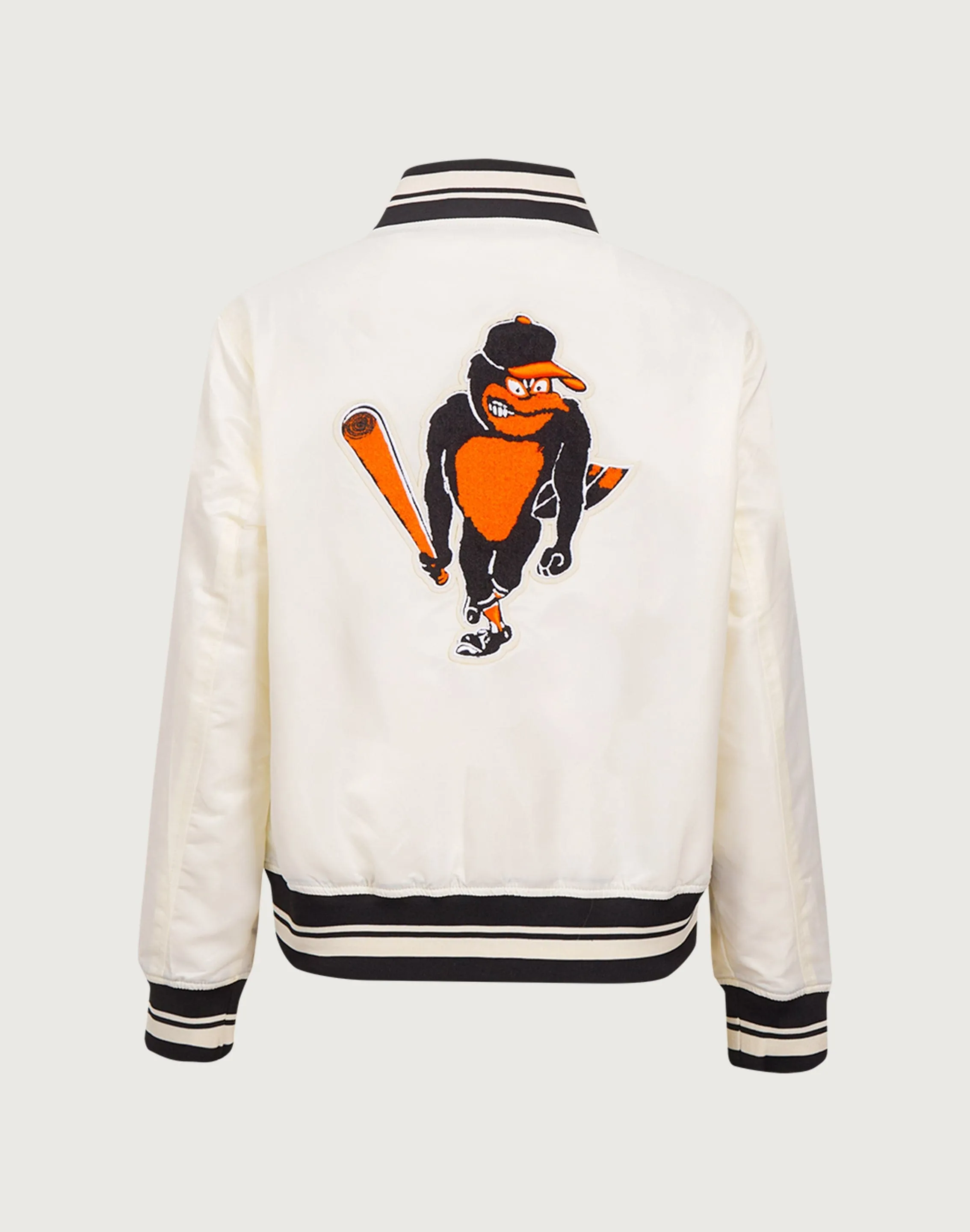 Pro Standard Baltimore Orioles Retro Classic Rib Satin Jacket