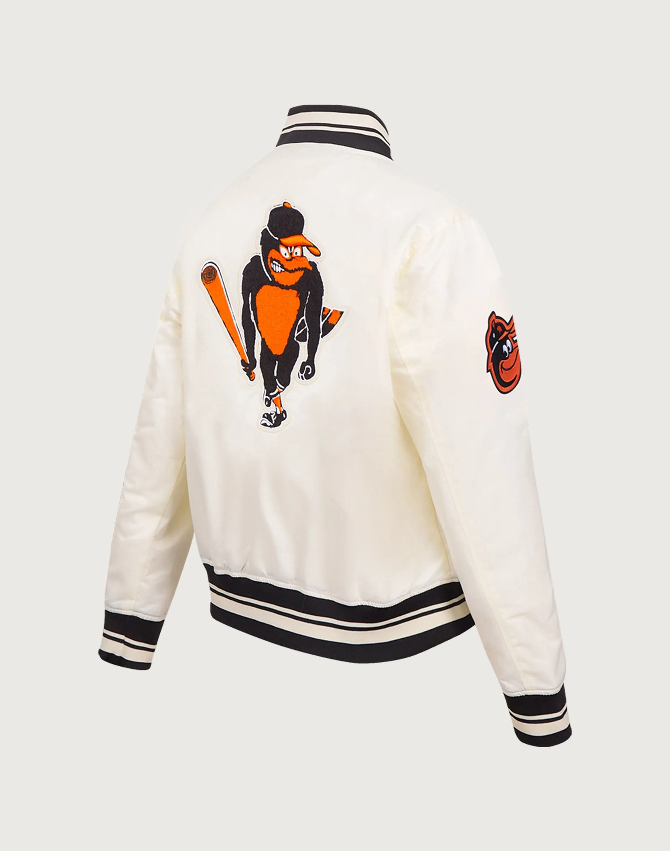 Pro Standard Baltimore Orioles Retro Classic Rib Satin Jacket