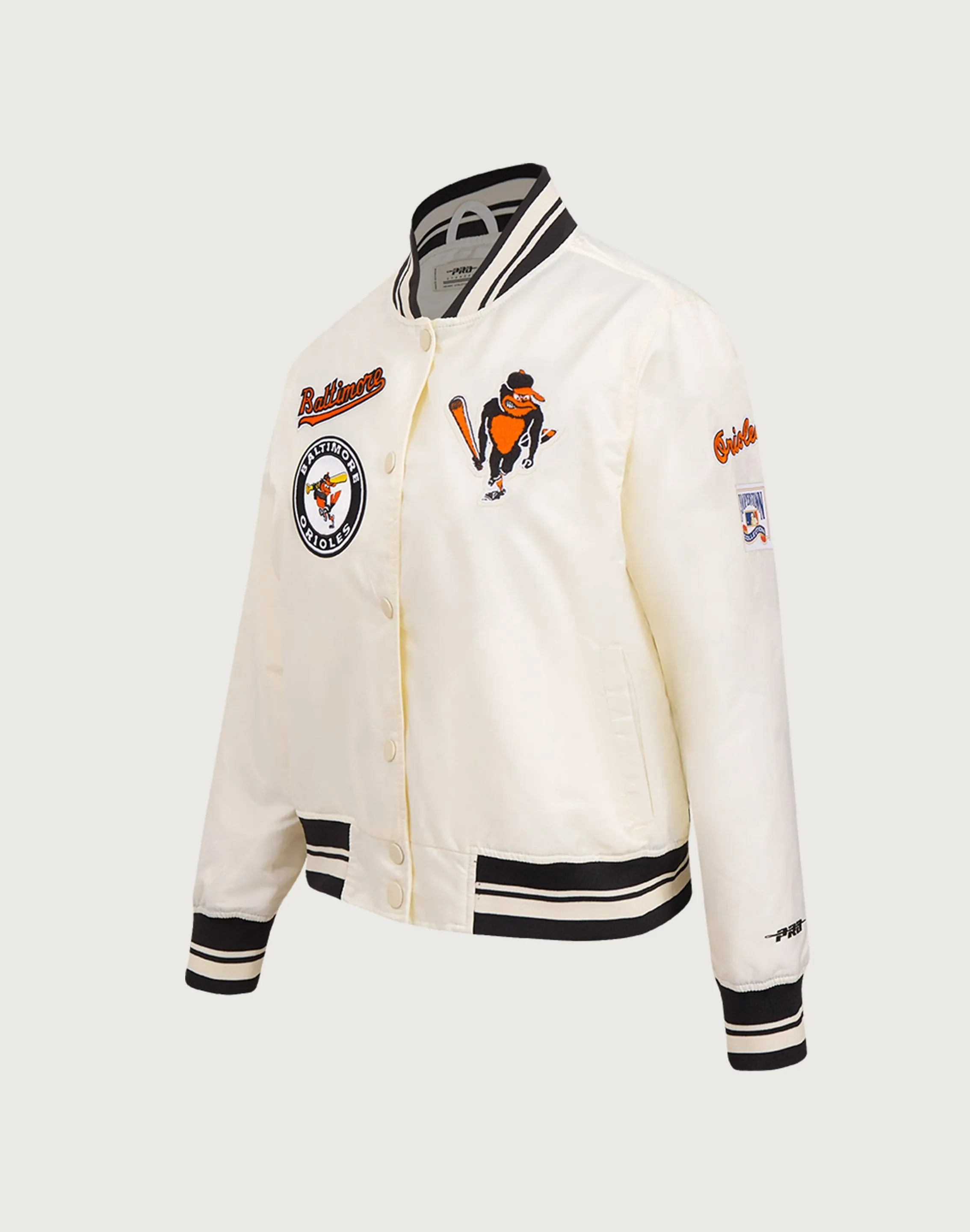 Pro Standard Baltimore Orioles Retro Classic Rib Satin Jacket