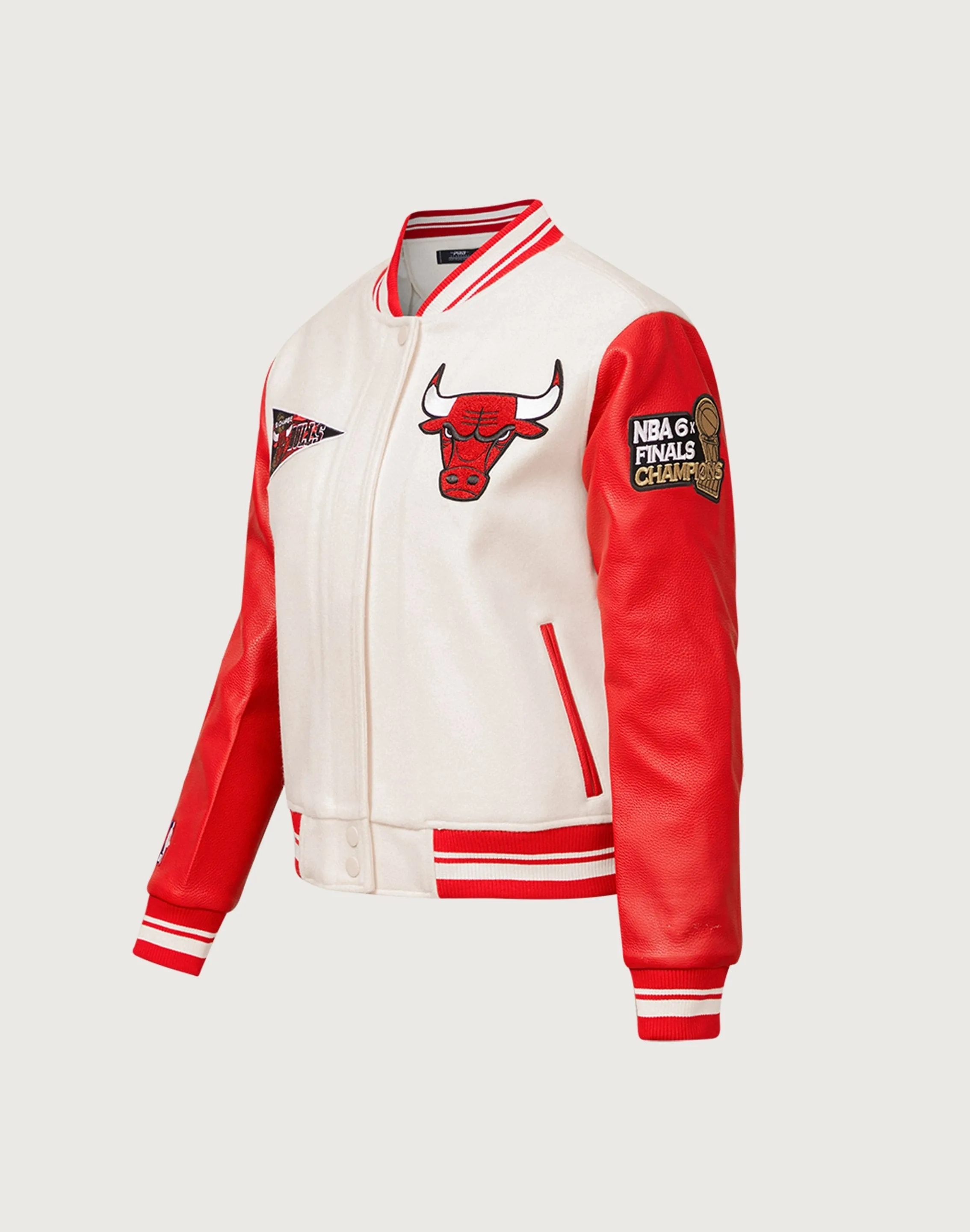 Pro Standard Chicago Bulls Retro Classic Rib Wool Varsity Jacket