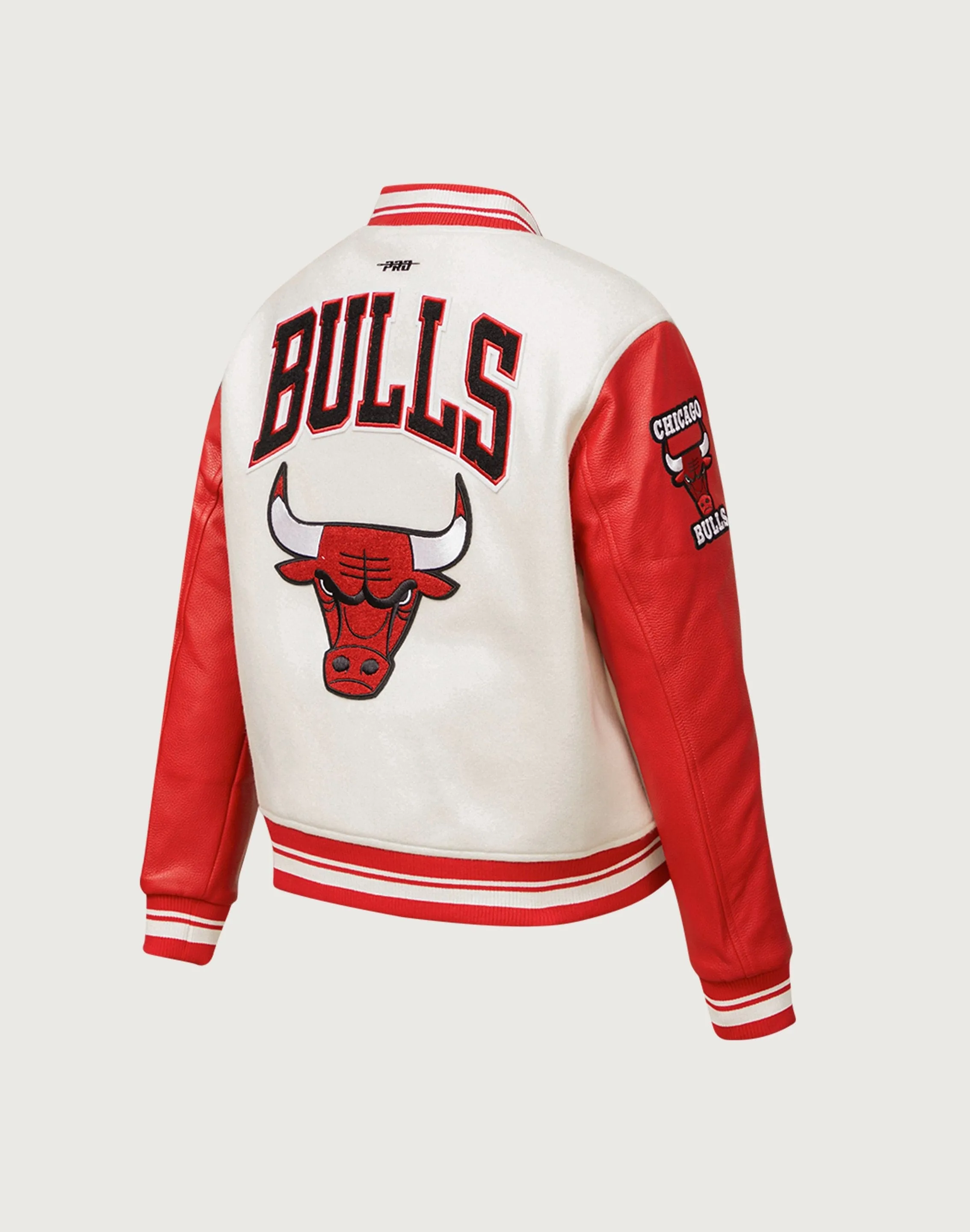 Pro Standard Chicago Bulls Retro Classic Rib Wool Varsity Jacket