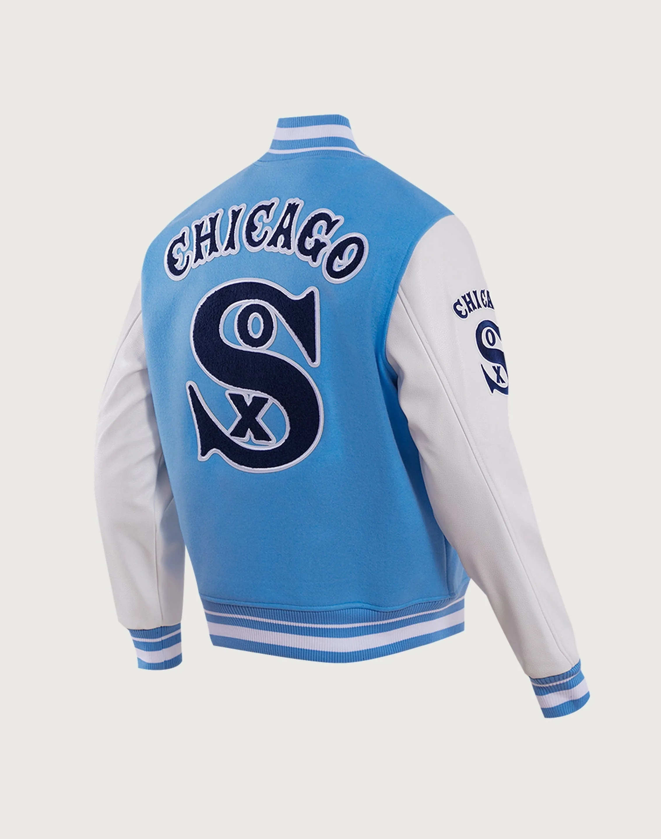 Pro Standard Chicago White Sox Retro Classic Rib Wool Varsity Jacket
