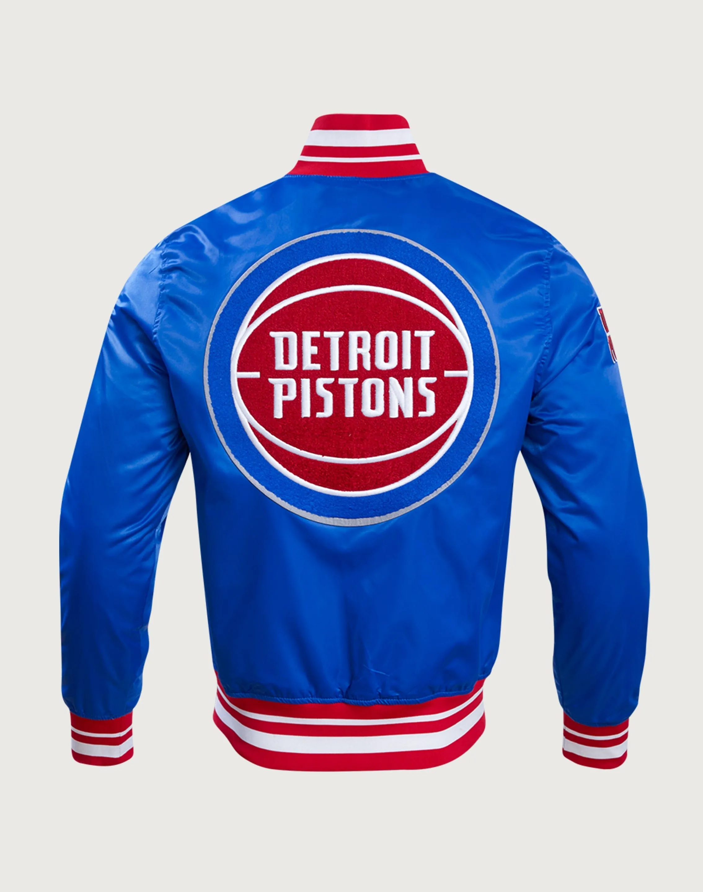 Pro Standard Detroit Pistons Retro Classic Rib Satin Jacket
