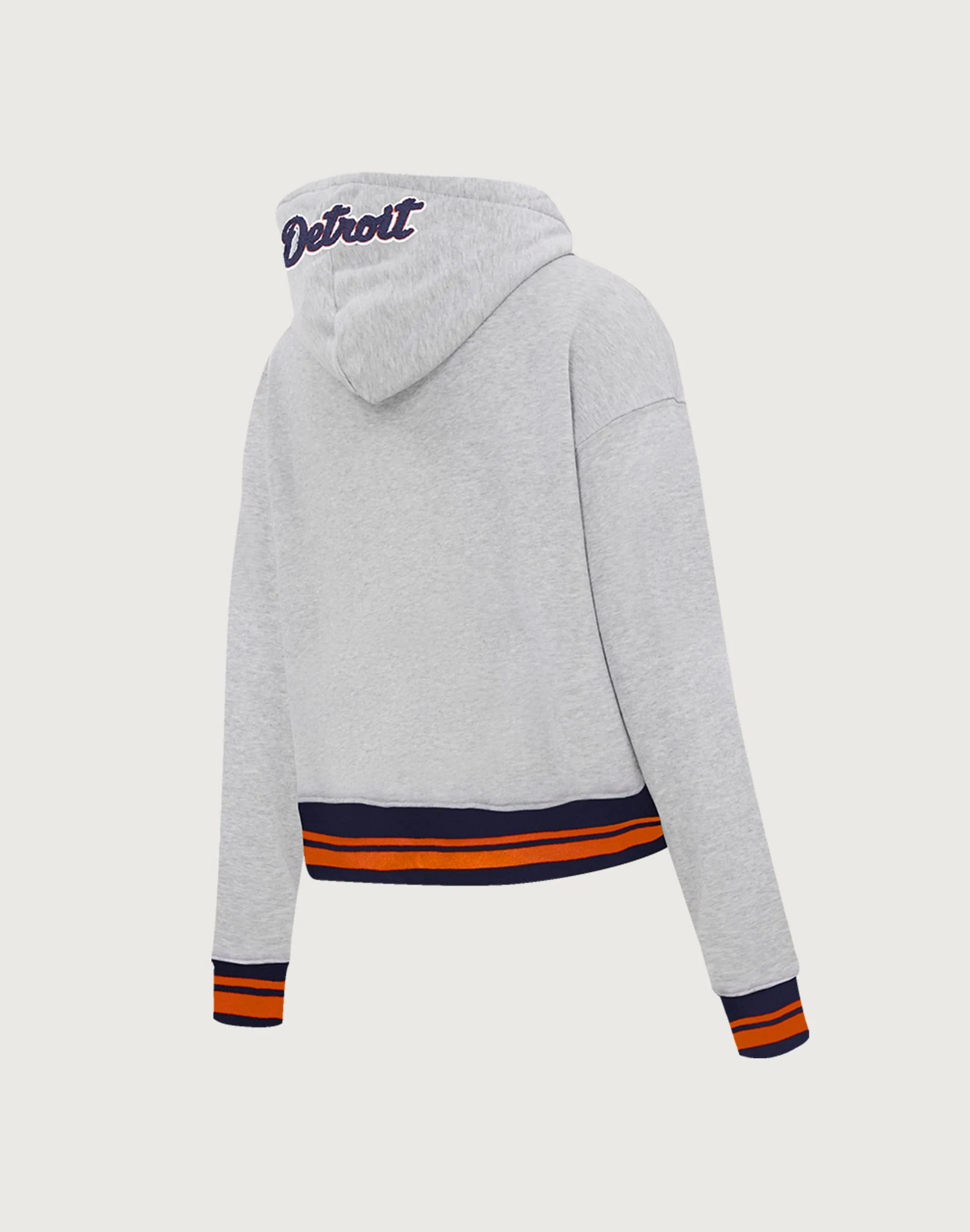 Pro Standard Detroit Tigers Mashup Rib Cropped Hoodie