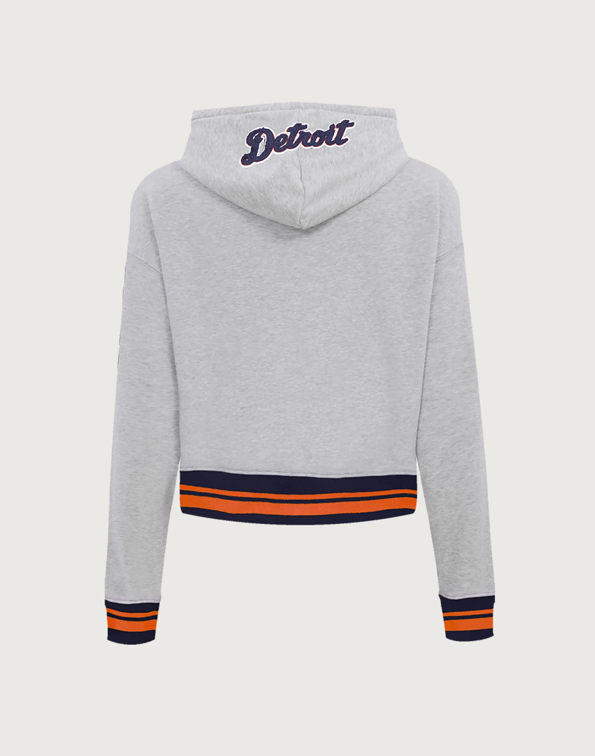 Pro Standard Detroit Tigers Mashup Rib Cropped Hoodie