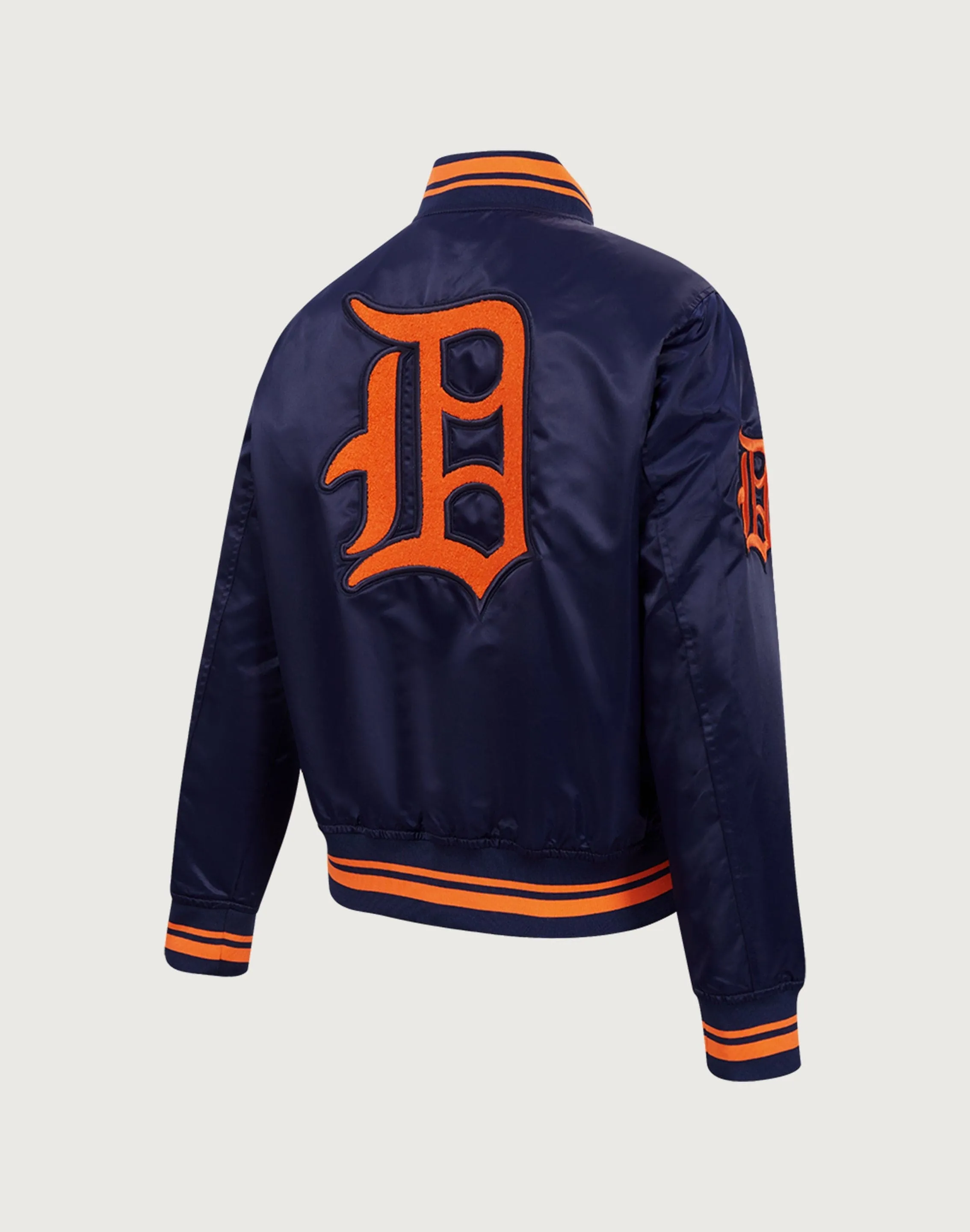 Pro Standard Detroit Tigers Retro Classic Rib Satin Jacket