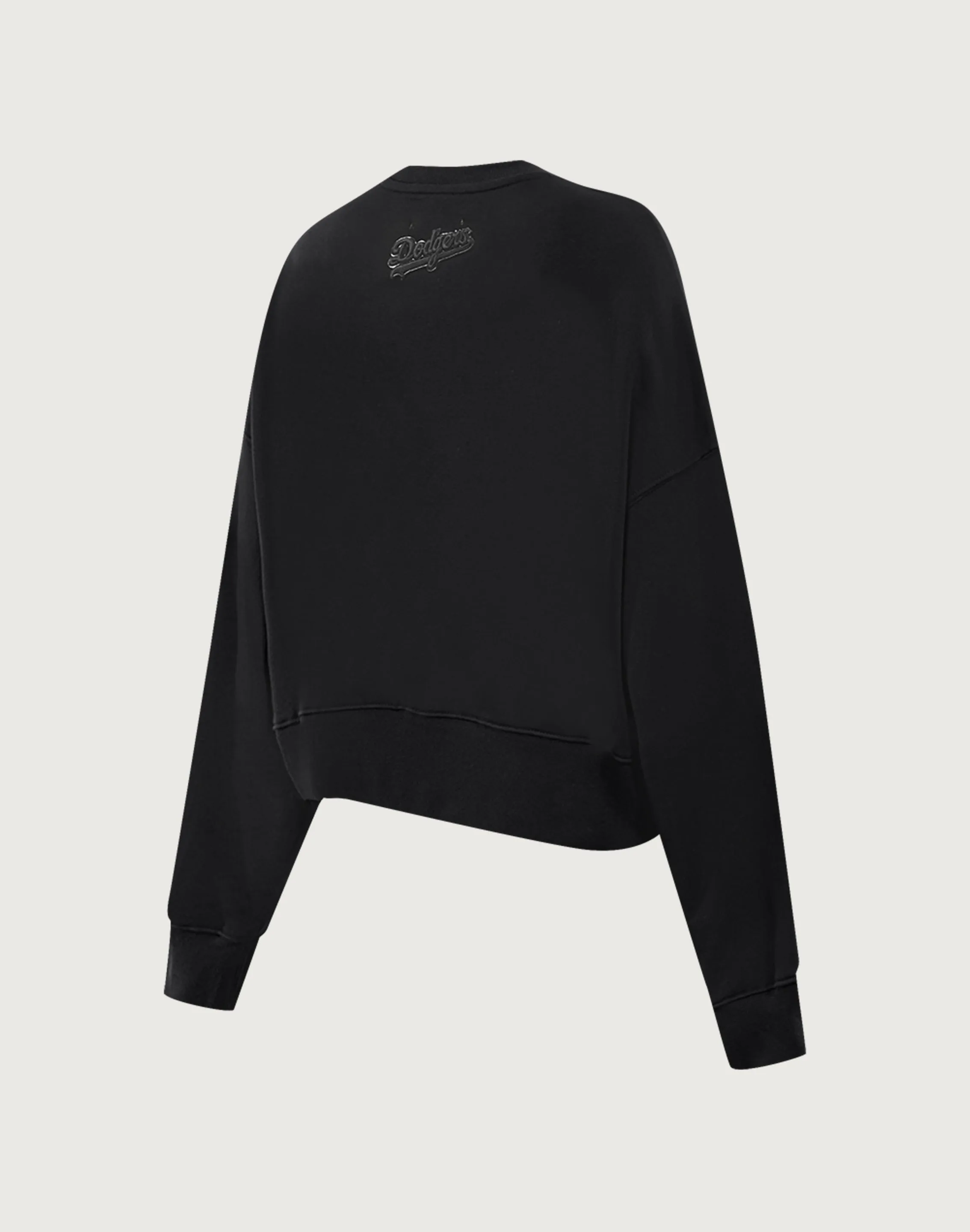 Pro Standard Los Angeles Dodgers Triple Black Crewneck