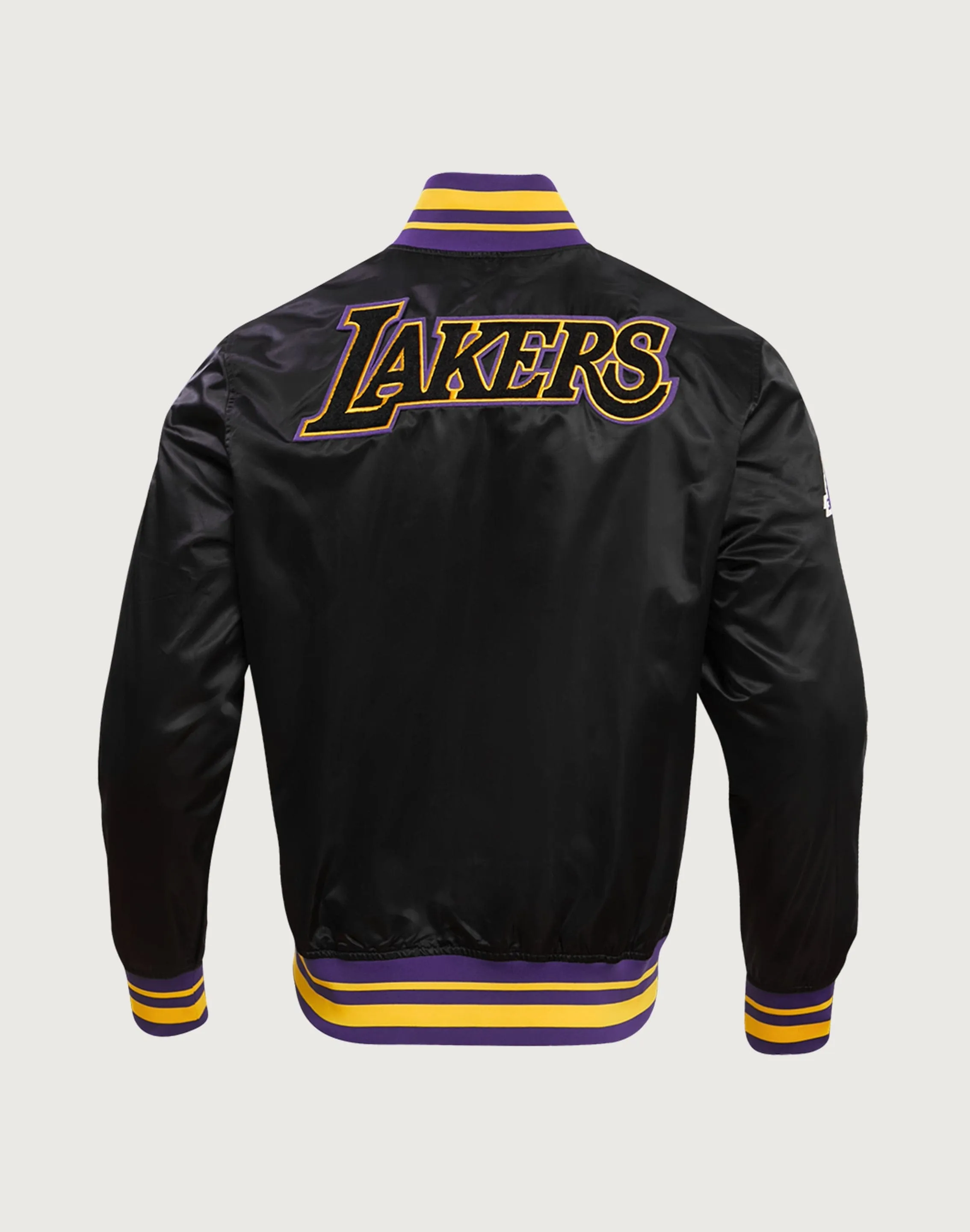 Pro Standard Los Angeles Lakers Retro Classic Rib Satin Jacket