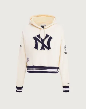 Pro Standard New York Yankees Retro Classic Cropped Hoodie