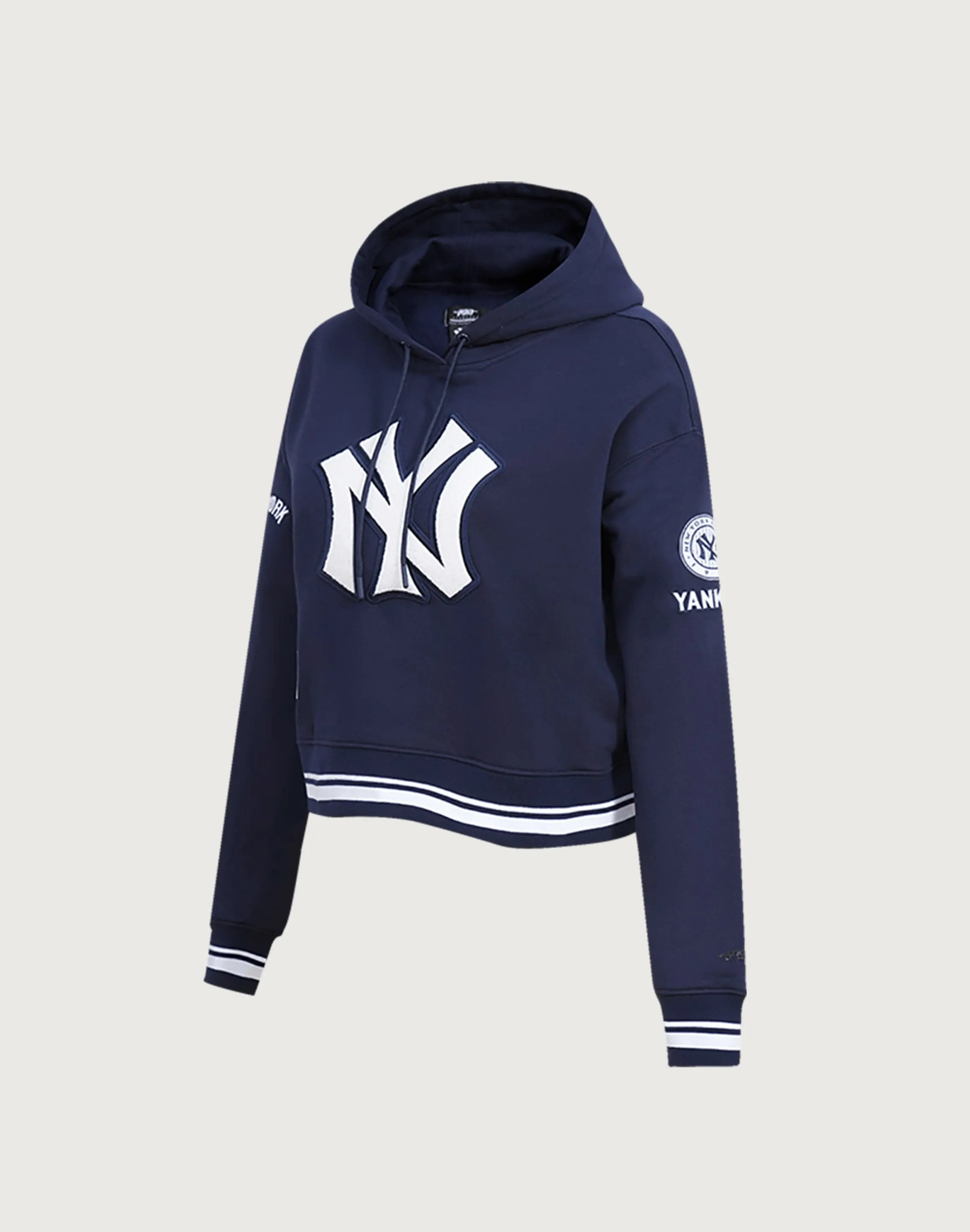 Pro Standard New York Yankees Retro Classic Cropped Hoodie