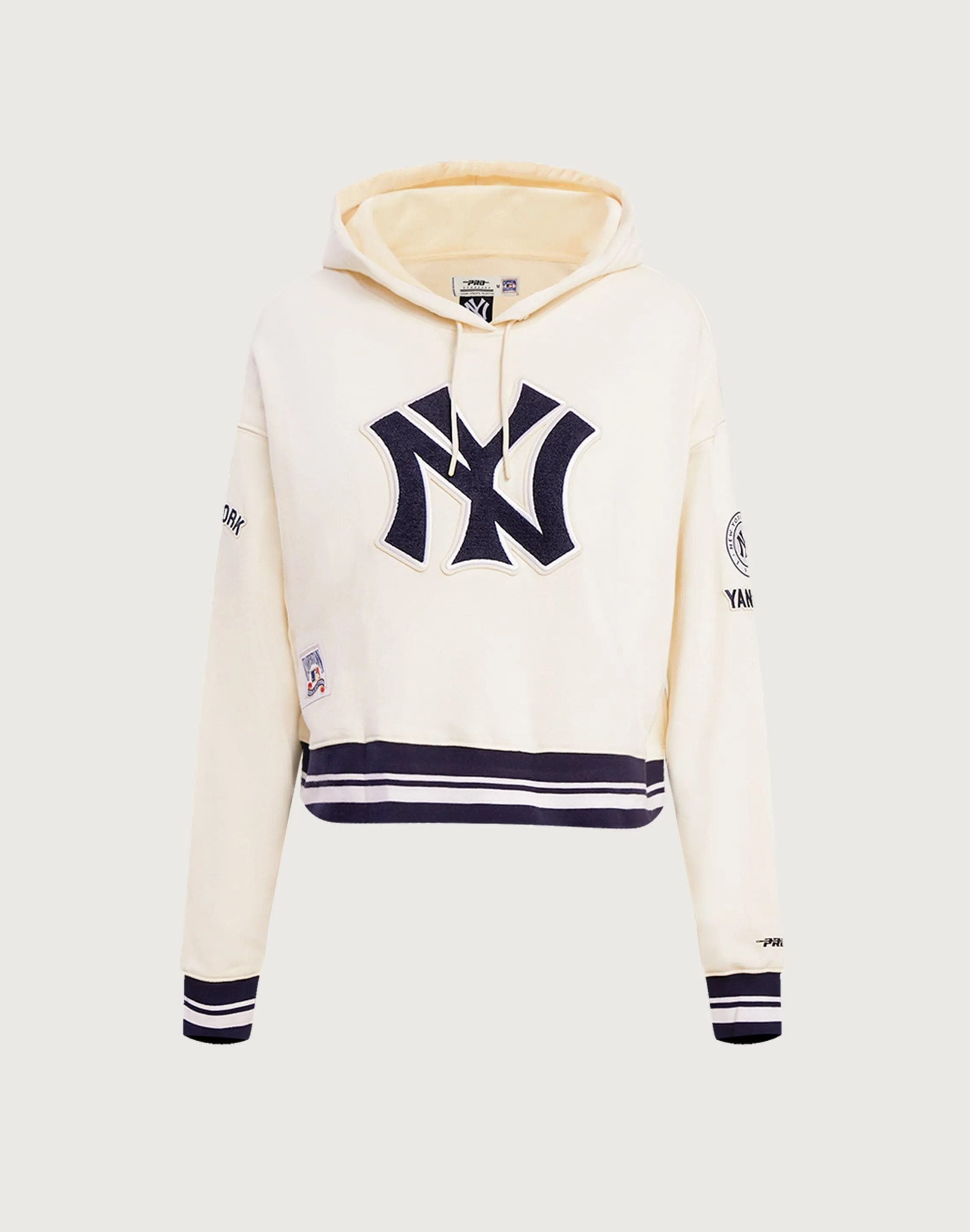 Pro Standard New York Yankees Retro Classic Cropped Hoodie