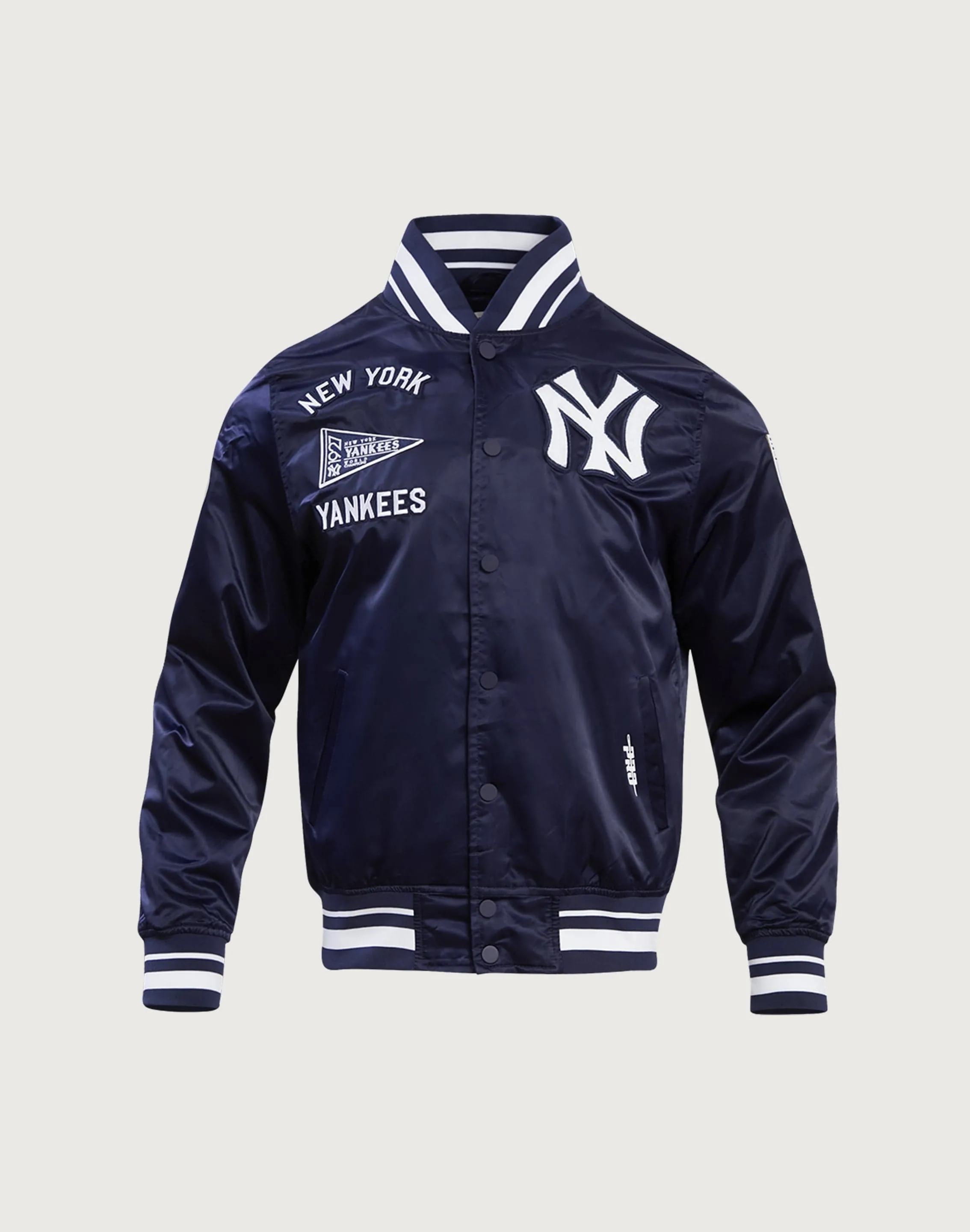 Pro Standard New York Yankees Retro Classic Rib Satin Jacket