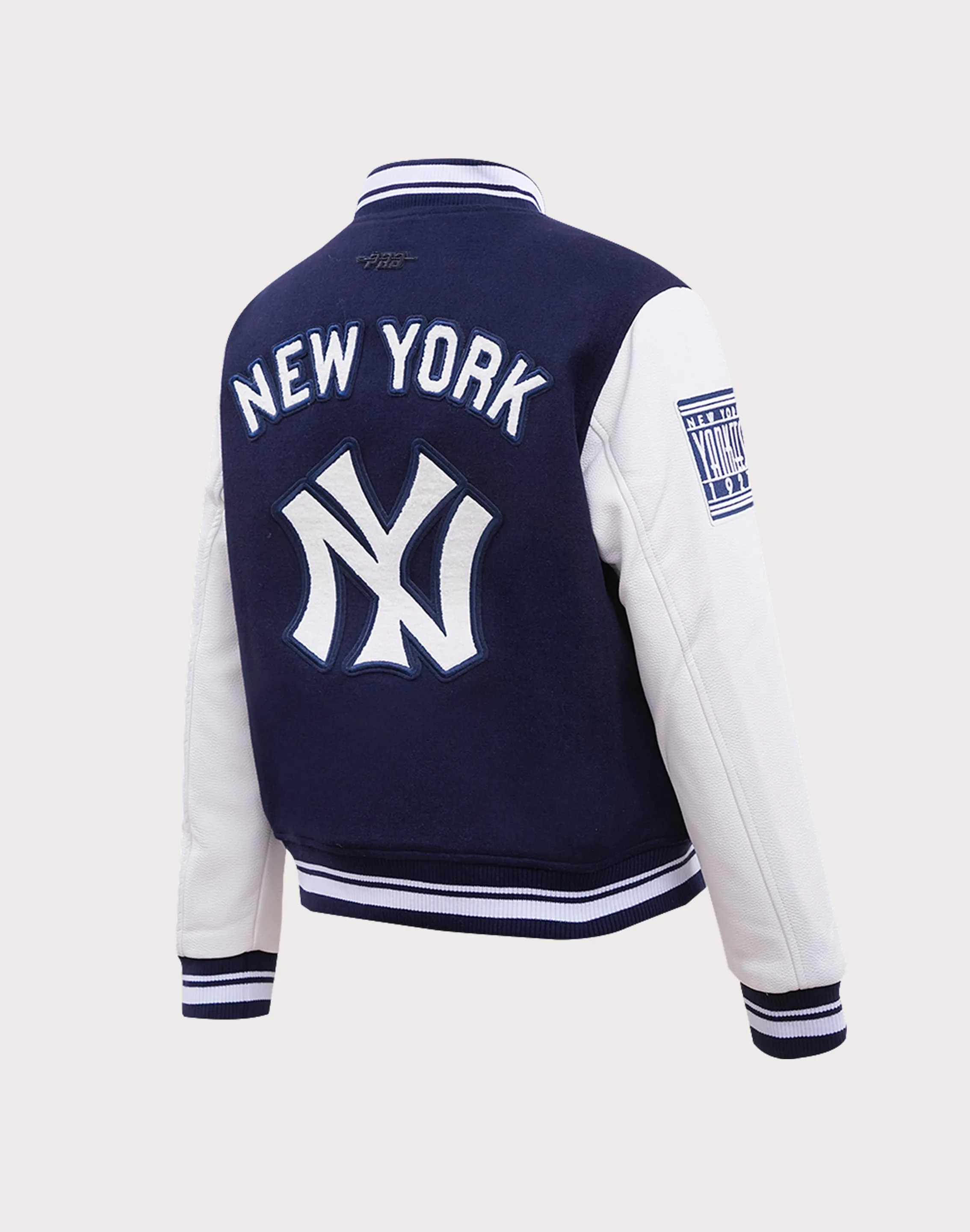 Pro Standard New York Yankees Retro Classic Rib Wool Varsity Jacket
