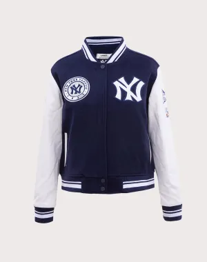 Pro Standard New York Yankees Retro Classic Rib Wool Varsity Jacket
