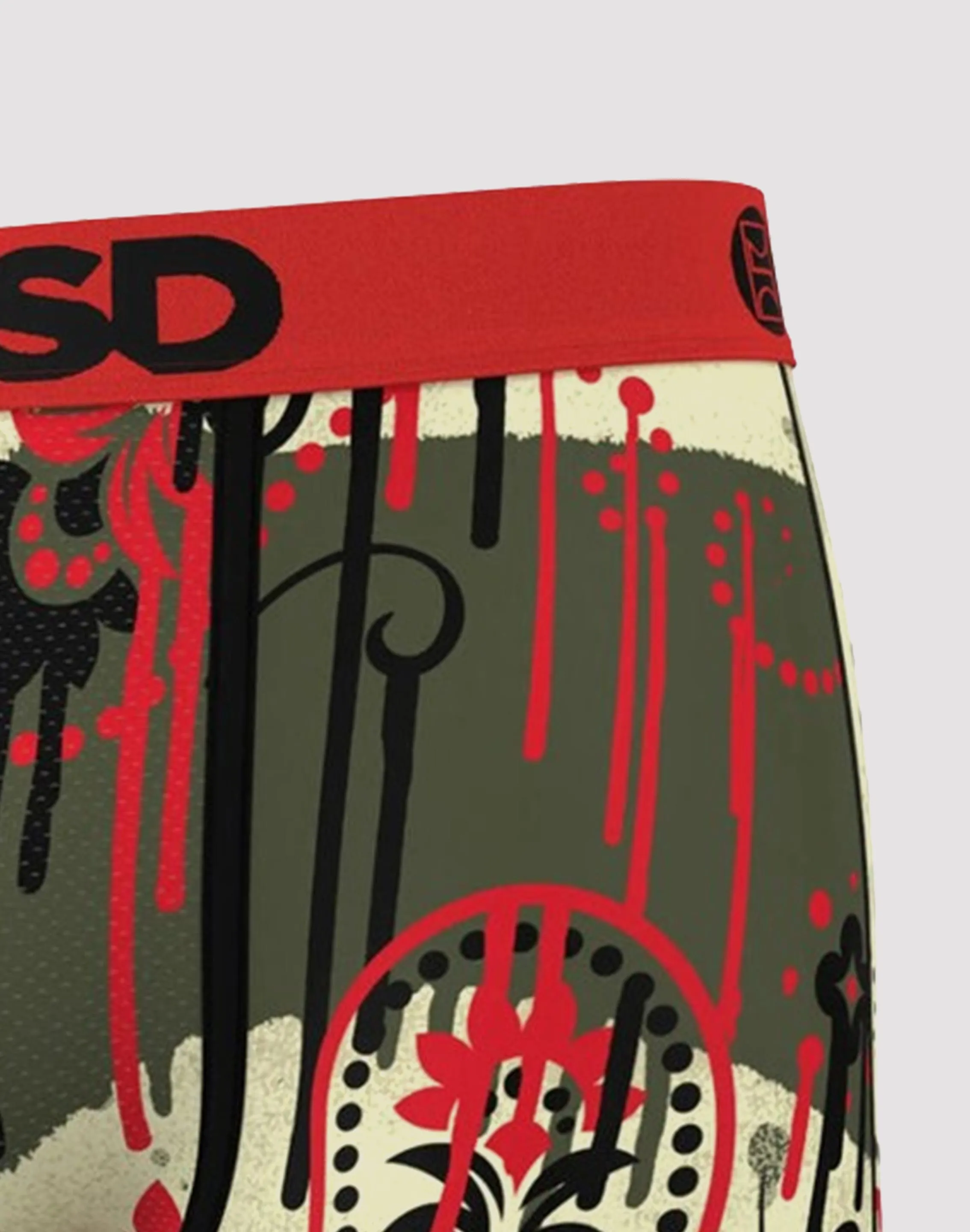 Psd Underwear  Paisley Cream Underwear