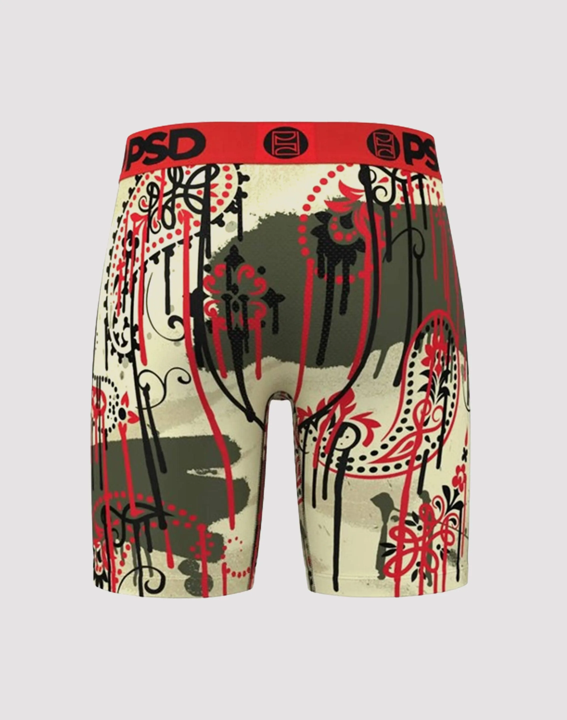 Psd Underwear  Paisley Cream Underwear
