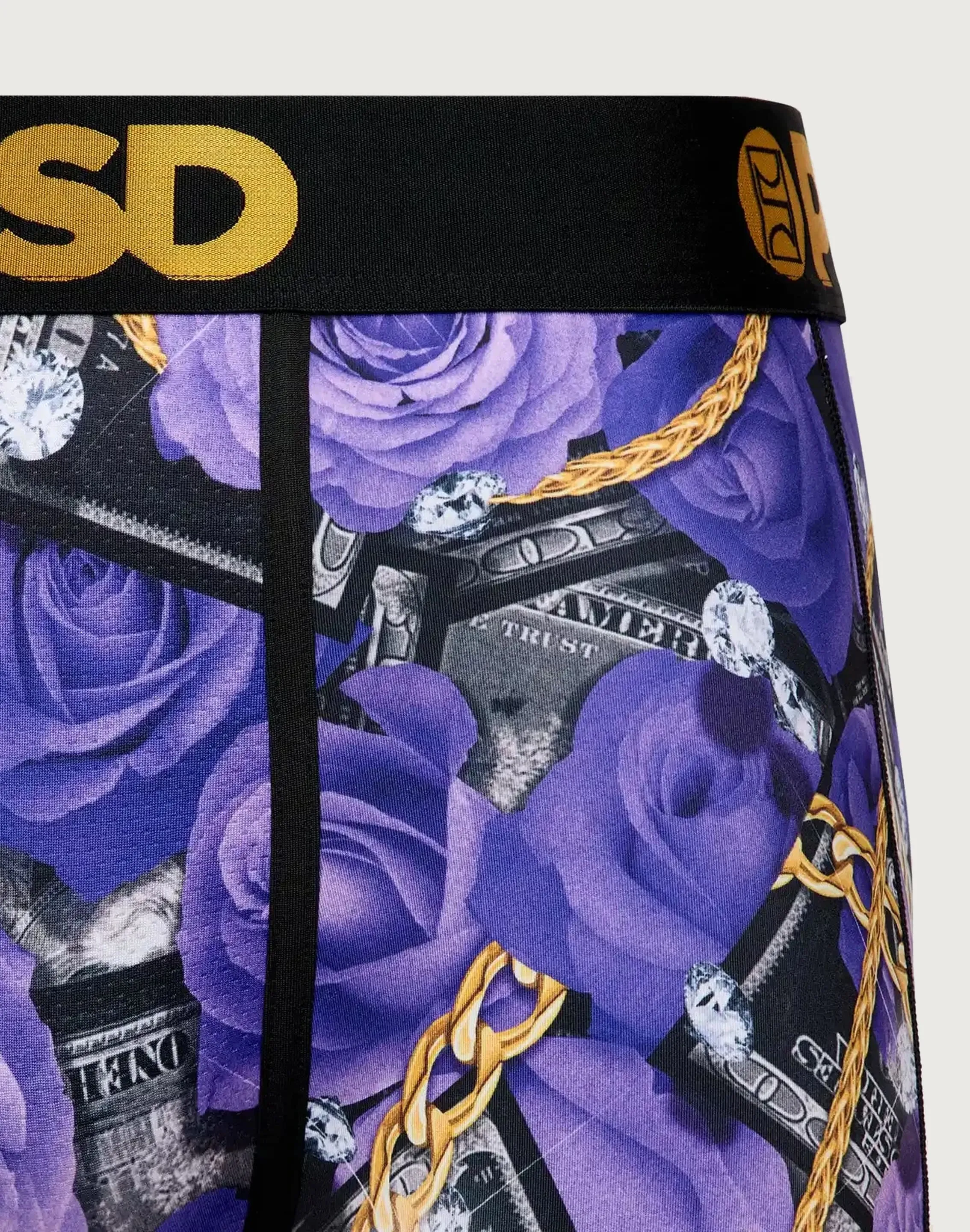 Psd Underwear Rich Roses Boxer Briefs