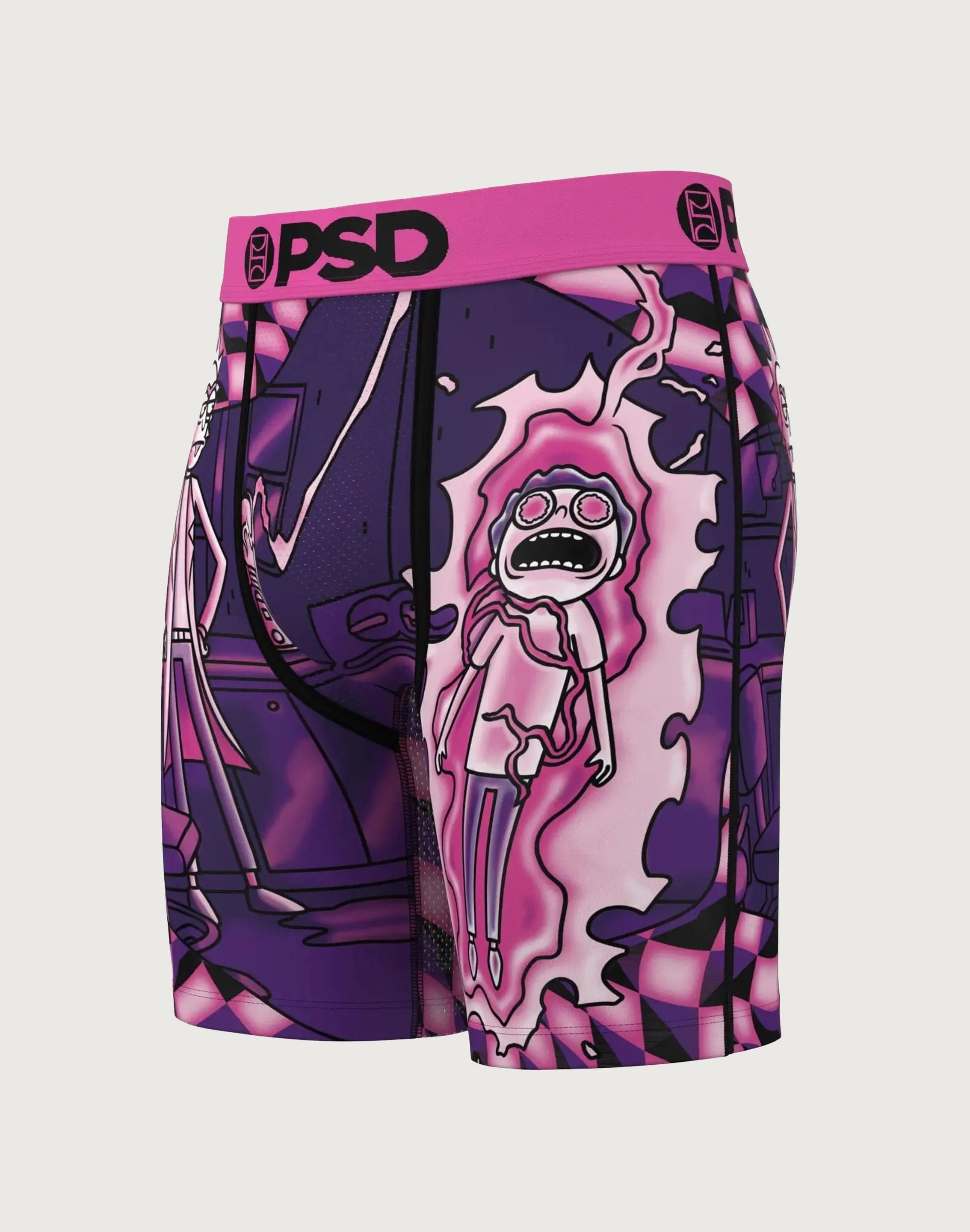 Psd Underwear Rick & Morty Dimension 3 Pack Boxer Briefs