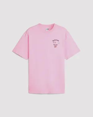 Puma Downtown Pink Graphic Tee
