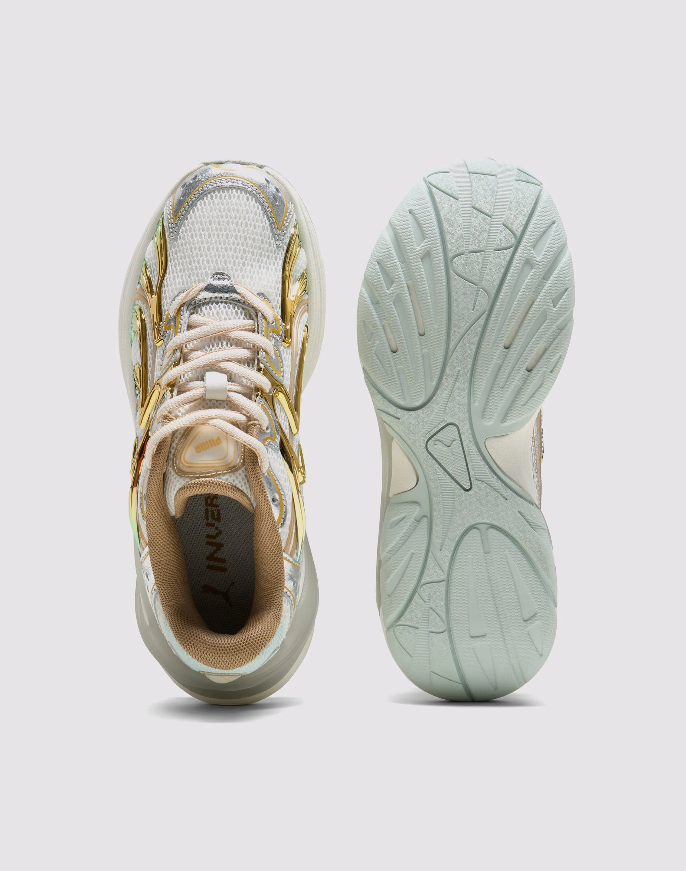 Puma Inverse Metallic "White/Gold"