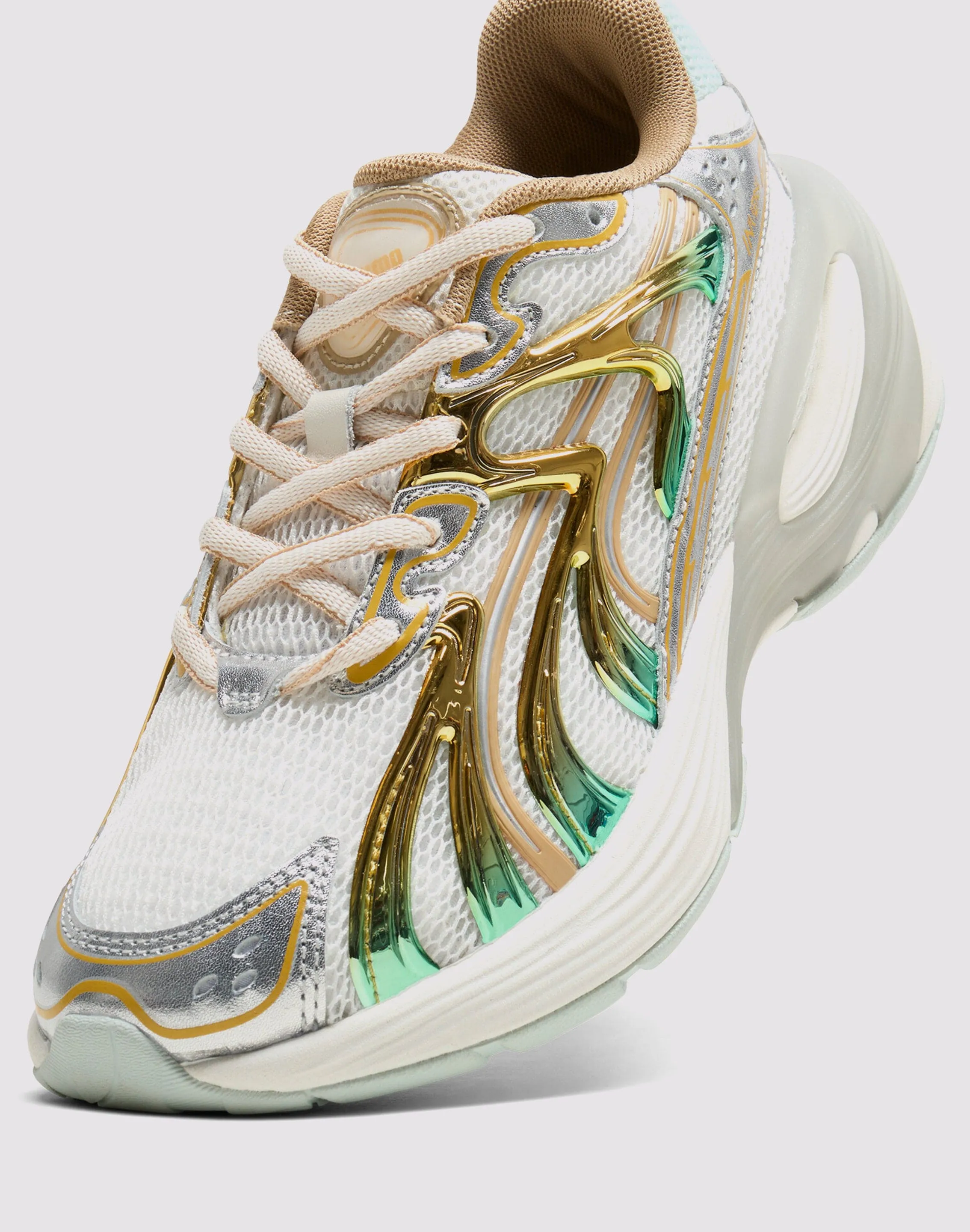 Puma Inverse Metallic "White/Gold"
