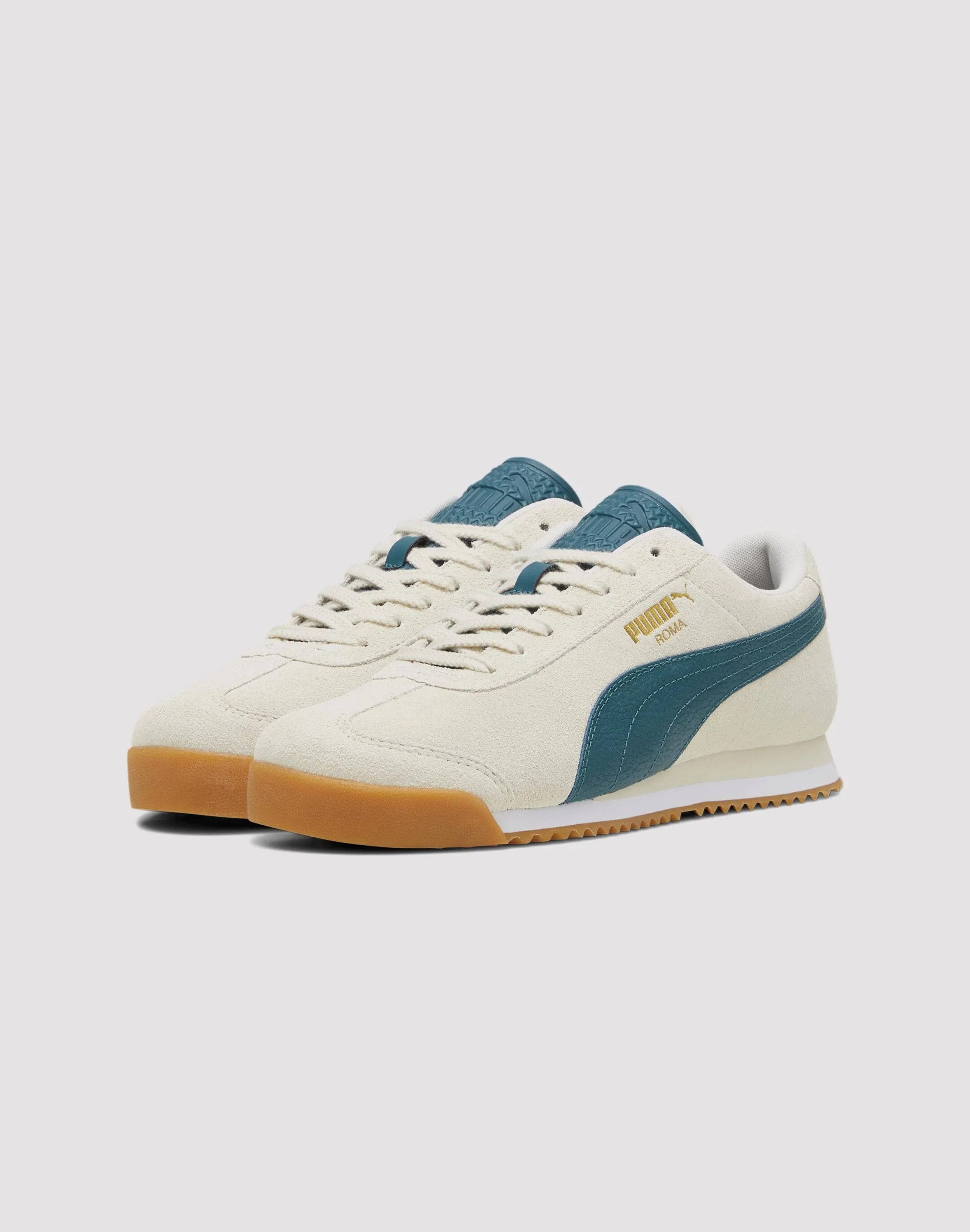 Puma Roma "Podium Grey/Green"