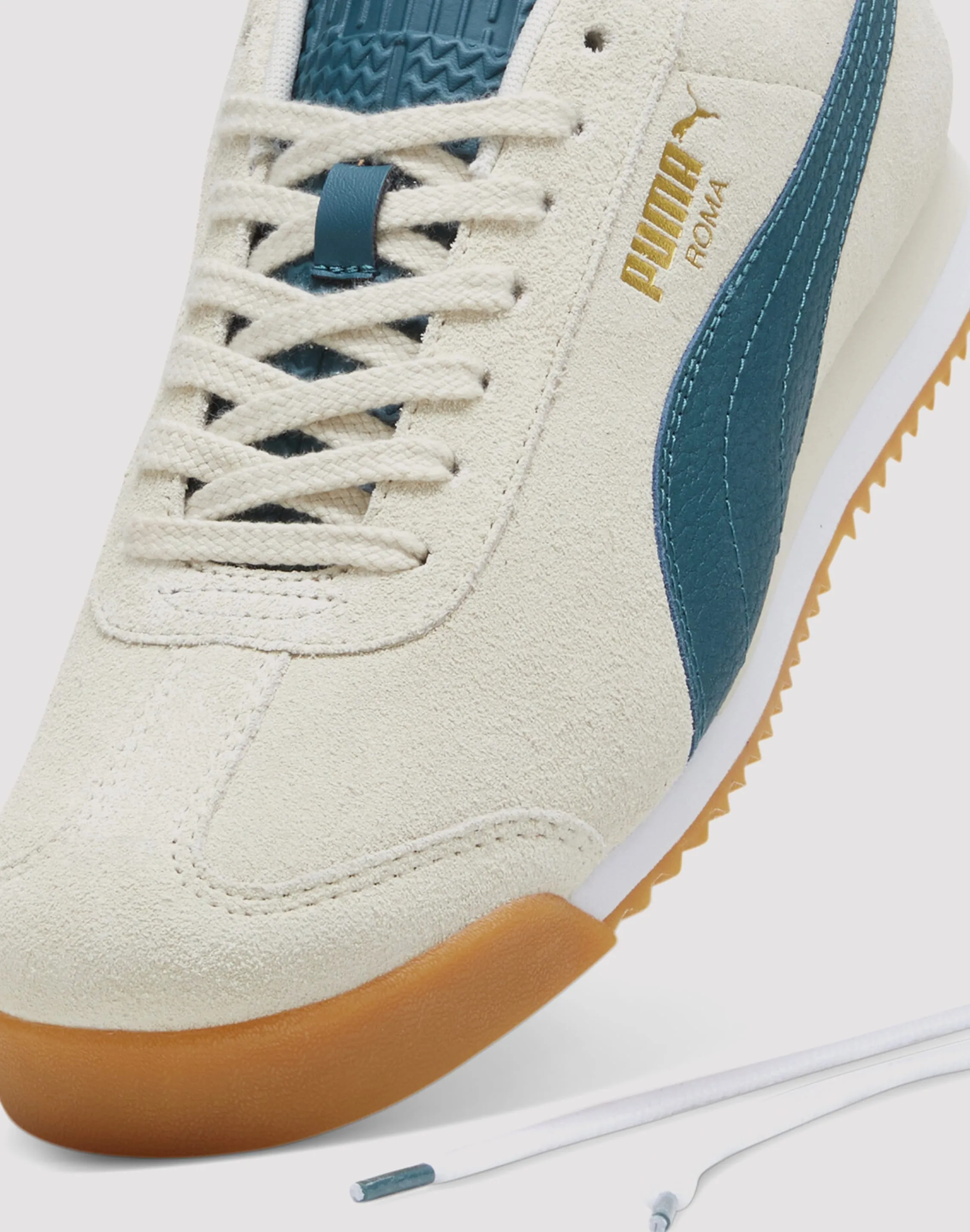 Puma Roma "Podium Grey/Green"