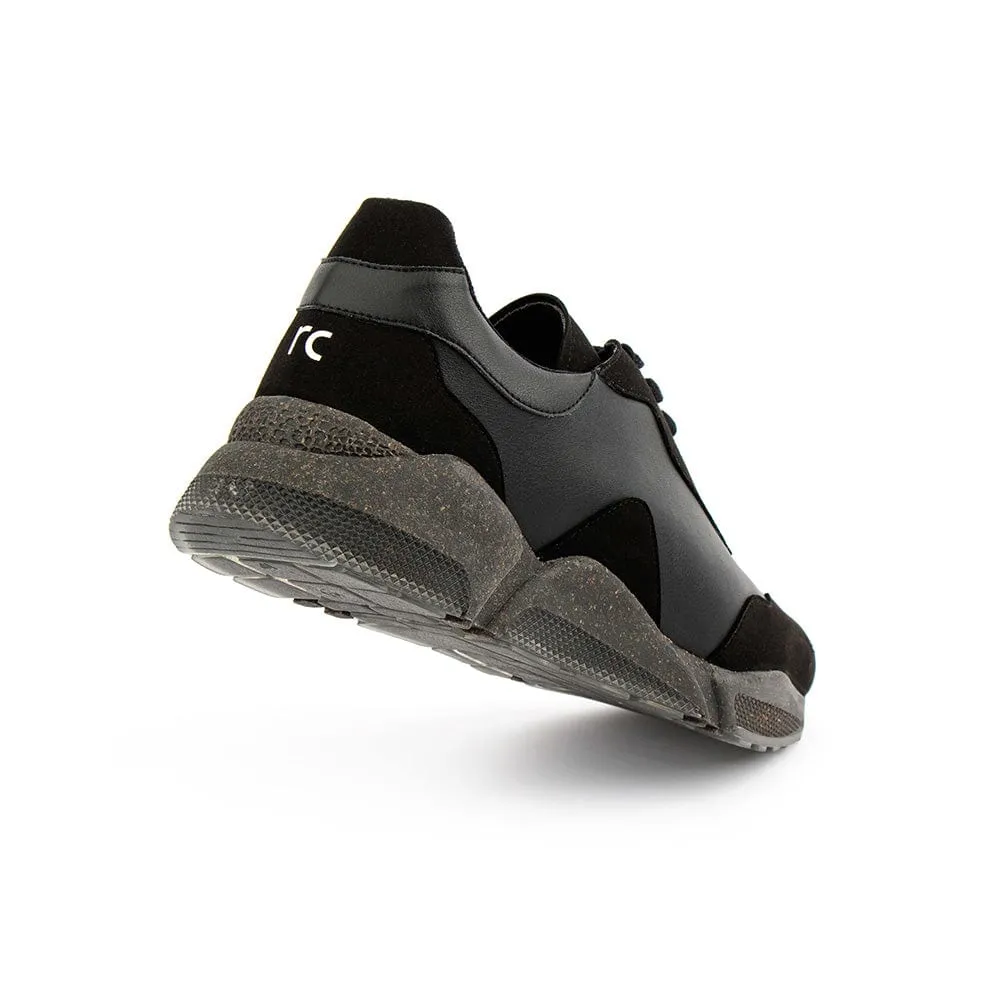 RC Apple Leather Vegan Sneakers | Black