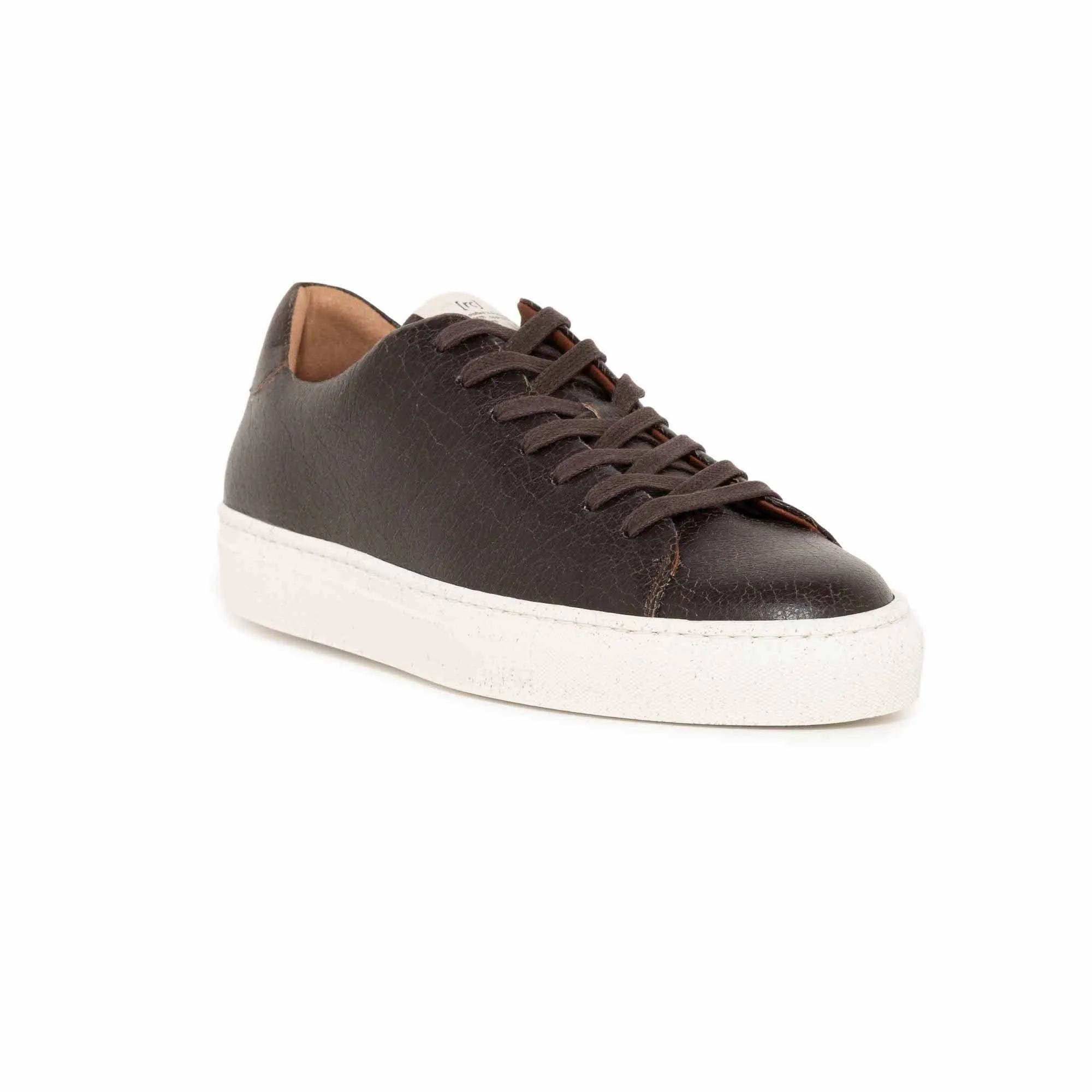 RC Berlin Vegan Corn Leather Crack Sneakers | Brown