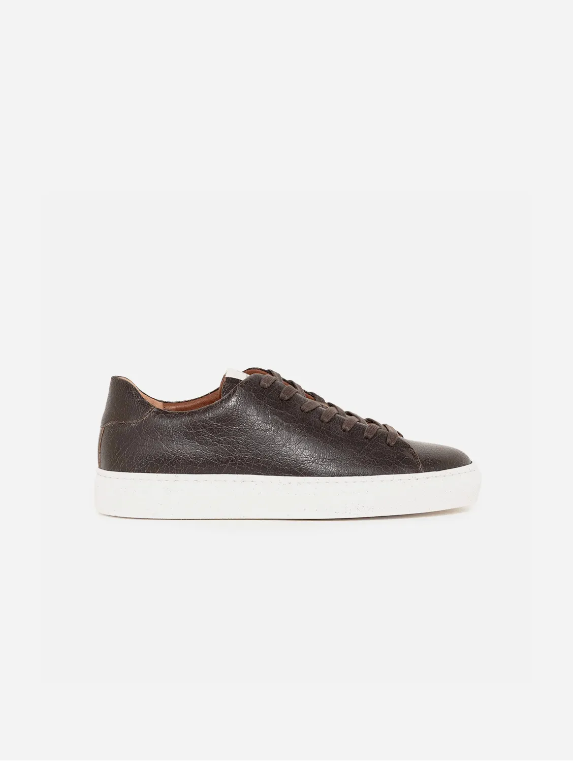 RC Berlin Vegan Corn Leather Crack Sneakers | Brown