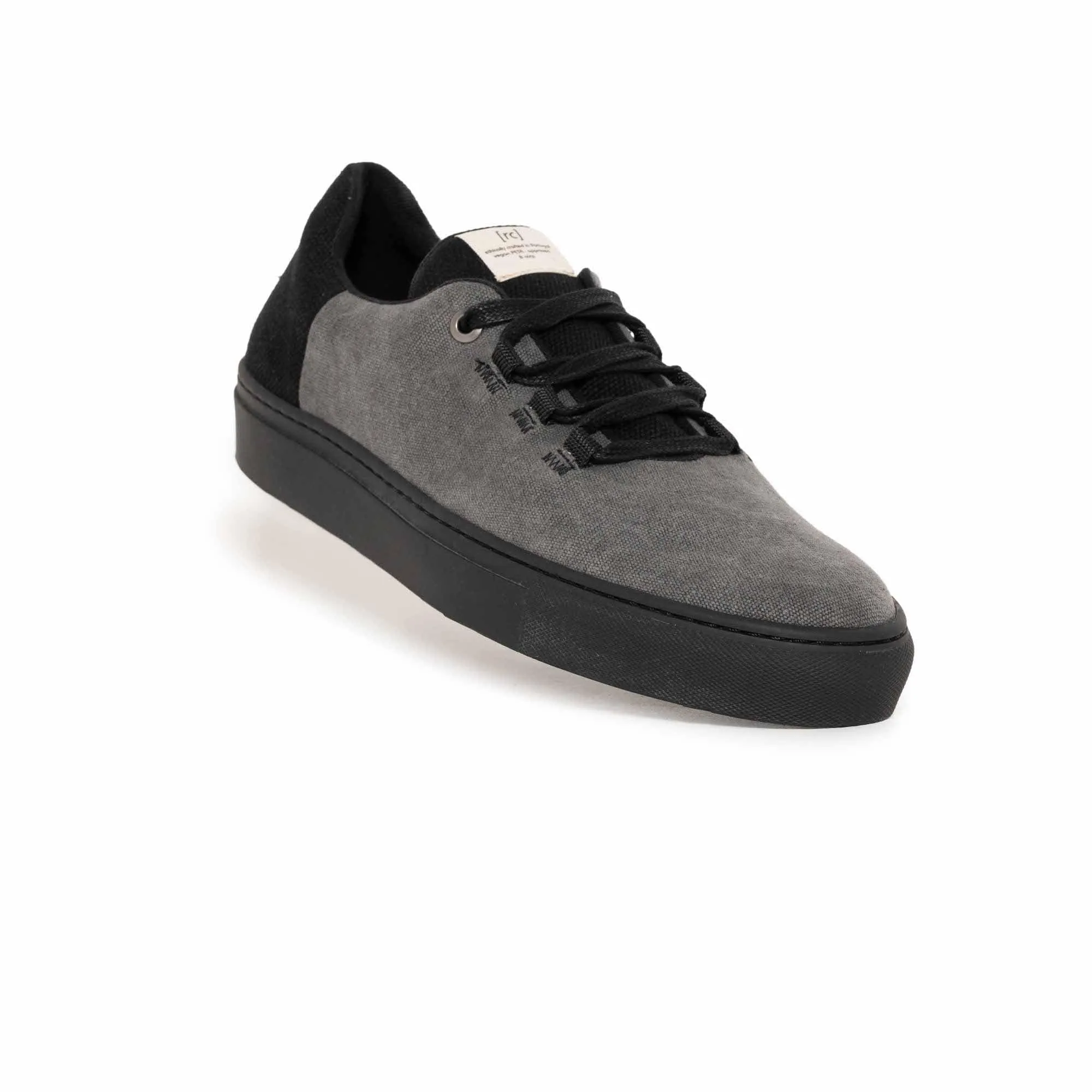 RC Free Vegan Leather Sneakers | Black