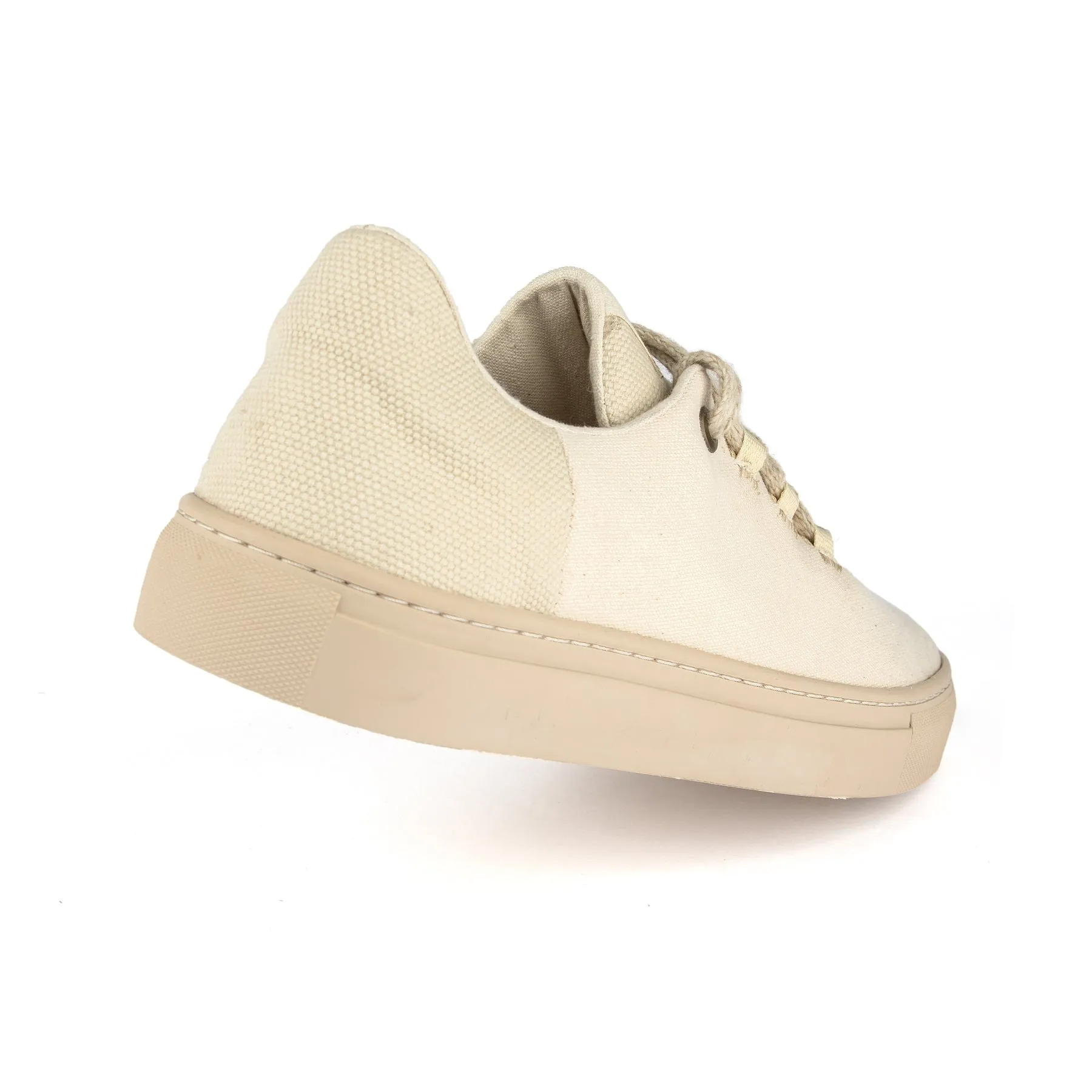 RC Recycled Cotton Vegan Sneakers | Beige
