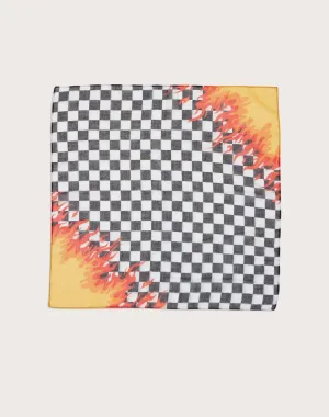 Reason Clothing Fire Checker Bandana