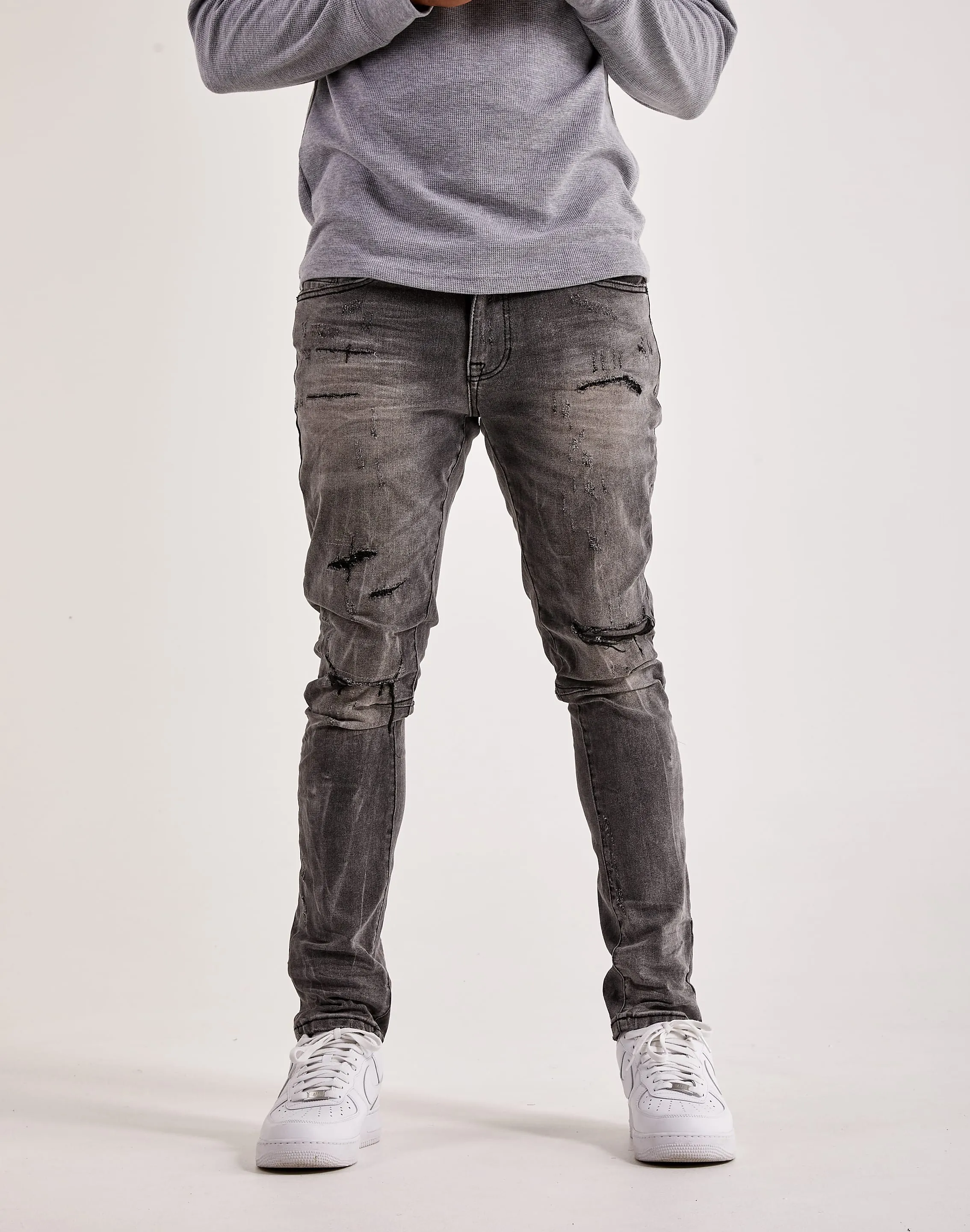 Smoke Rise Rip & Repair Jeans