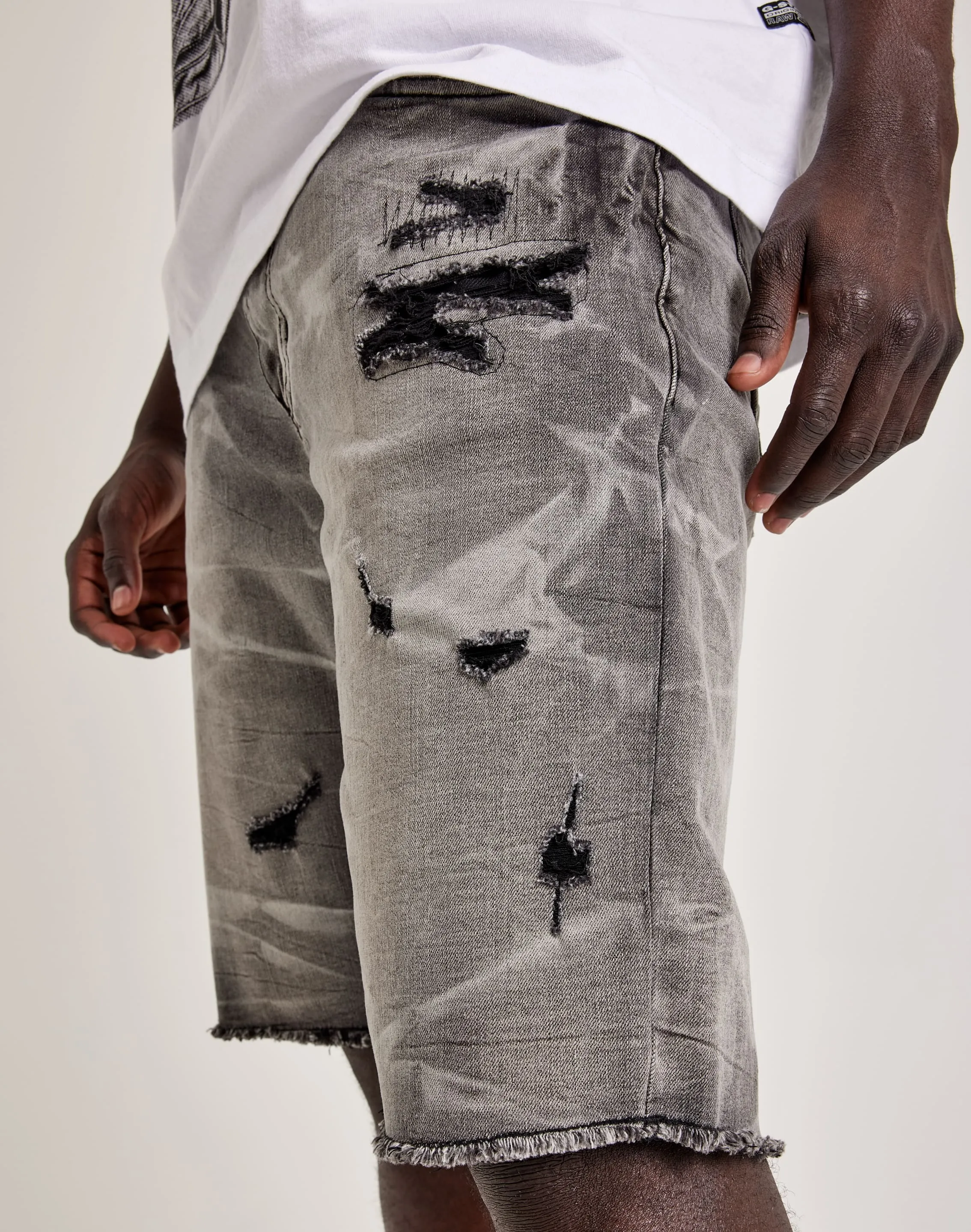 Smoke Rise Rip Off Shorts
