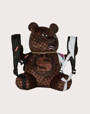 Sprayground Bear Wearing Backpack