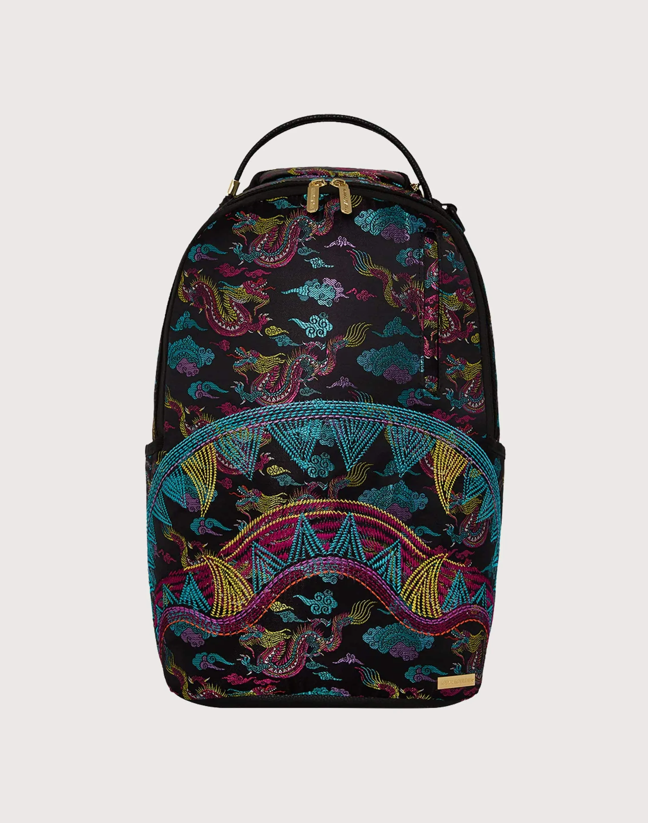 Sprayground Embroidered Dragons DLX Backpack