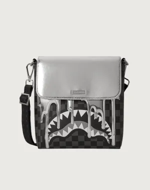 Sprayground Metallic Drips Messenger Bag