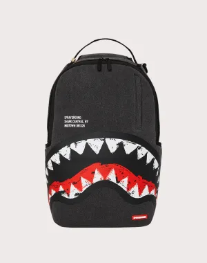 Sprayground Shark Central Denim Backpack