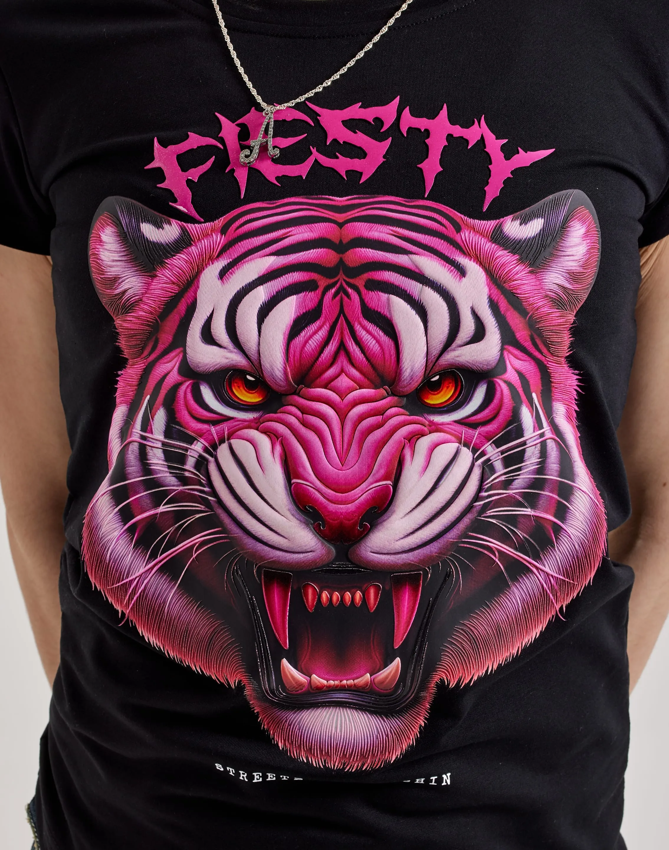 Streetz Iz Watchin Fiesty Slim Tee