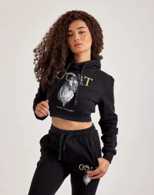 Streetz Iz Watchin Goat Cropped Pullover Hoodie