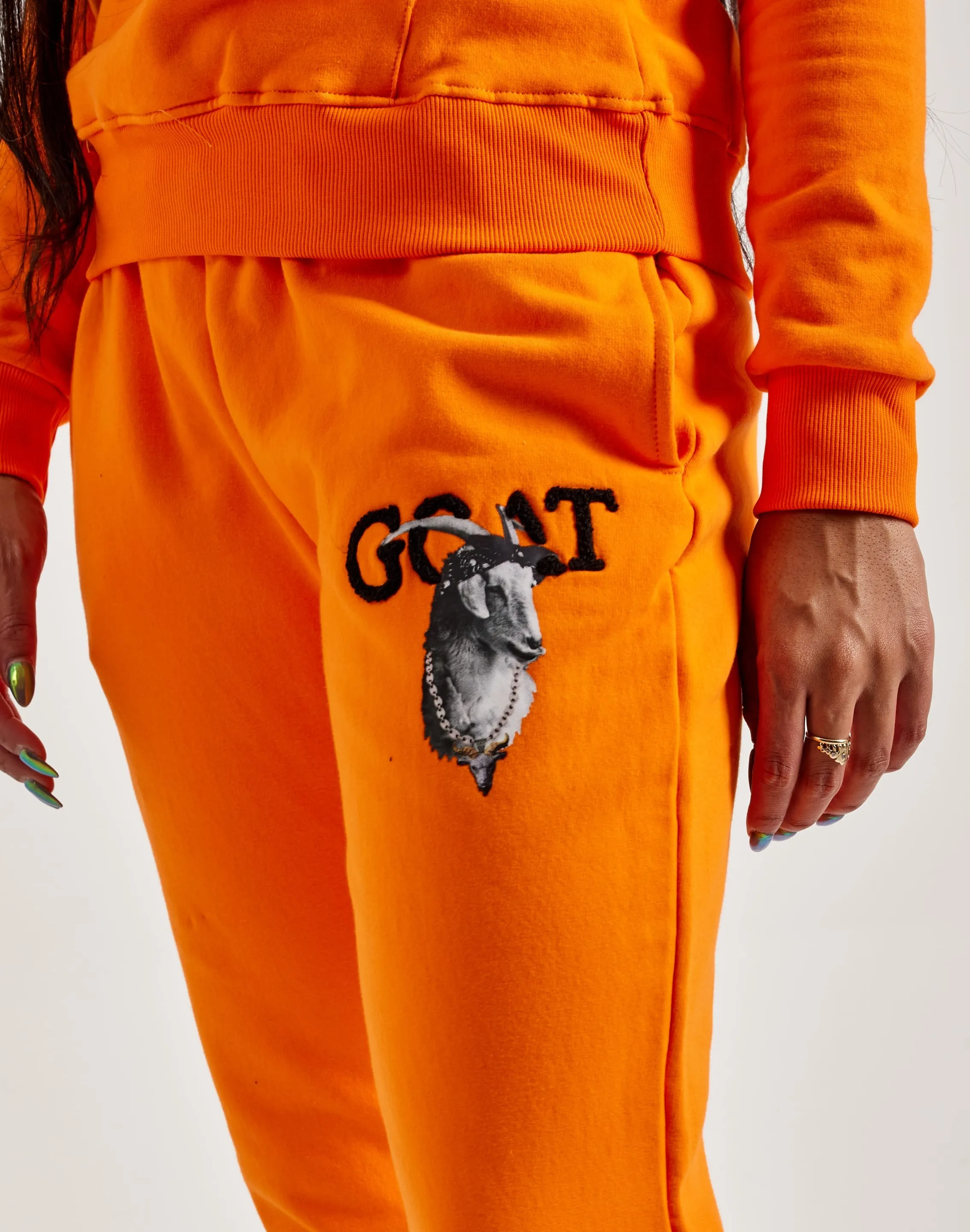 Streetz Iz Watchin Goat Fleece Joggers