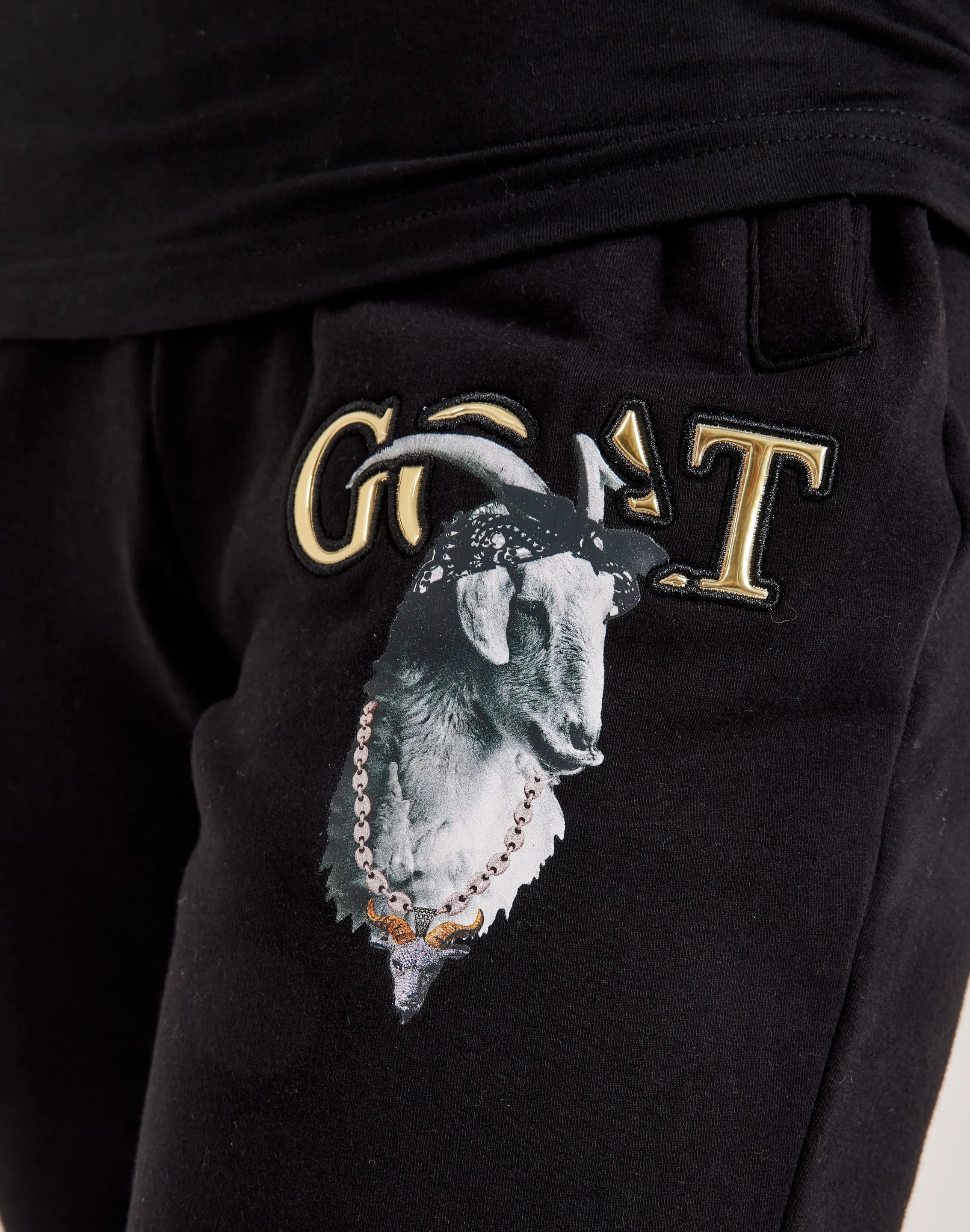 Streetz Iz Watchin Goat Fleece Stacked Pants